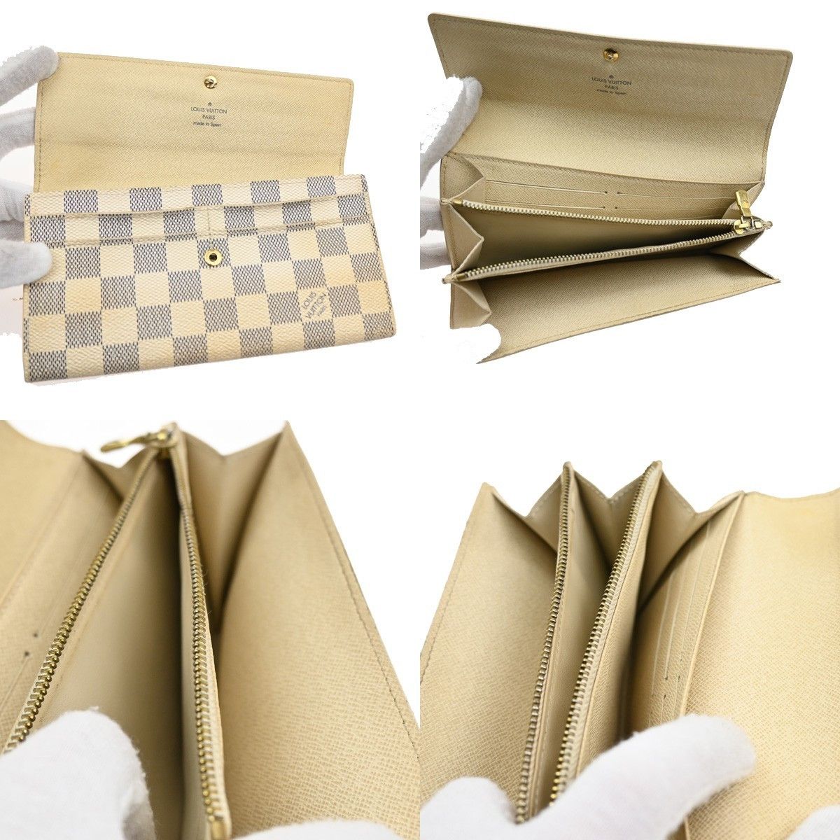 Louis Vuitton Louis Vuitton Vintage Sarah Wallet Damier Size ONE SIZE - 12 Thumbnail