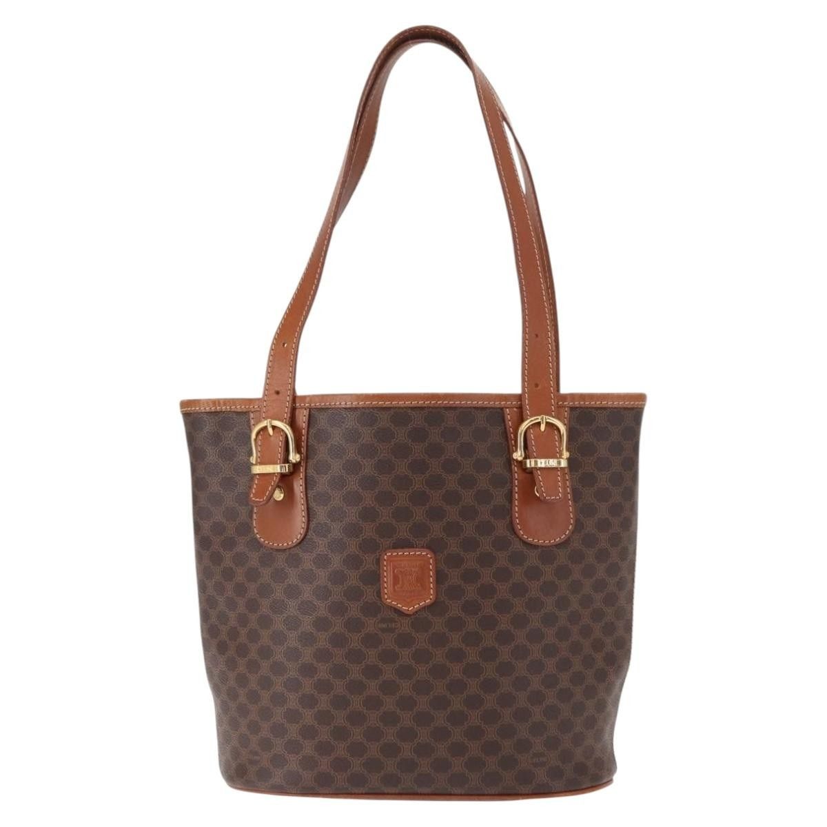 Celine Celine Vintage Macadam Canvas and Leather Size ONE SIZE - 18 Thumbnail