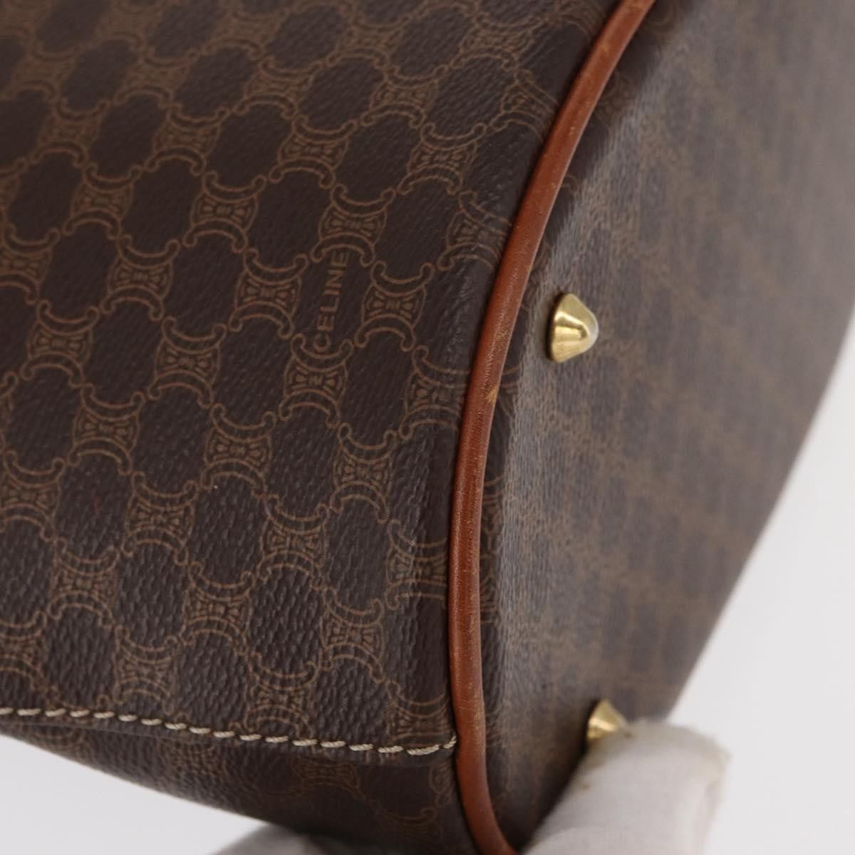 Celine Celine Vintage Macadam Canvas and Leather Size ONE SIZE - 11 Thumbnail