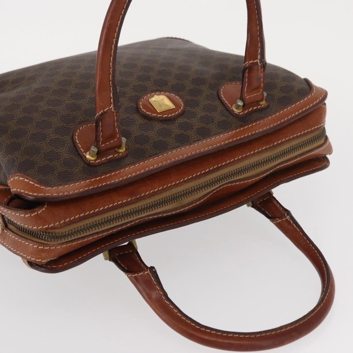 Celine Celine Vintage Macadam Handbag Canvas and Leather Size ONE SIZE - 16 Thumbnail