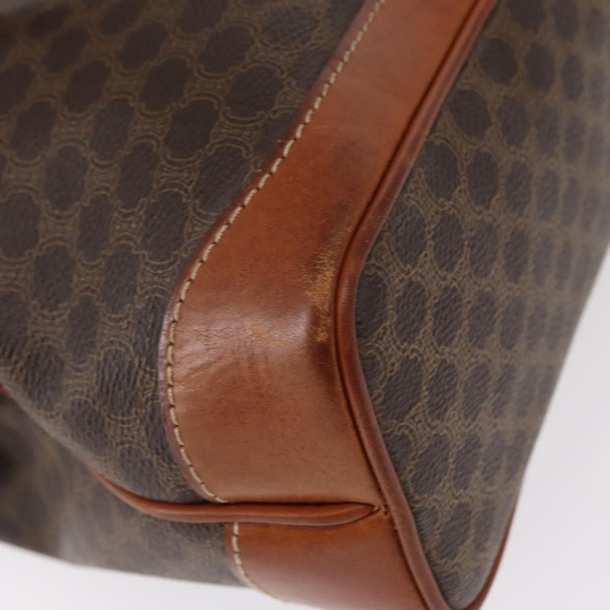 Celine Celine Vintage Macadam Handbag Canvas and Leather Size ONE SIZE - 12 Thumbnail