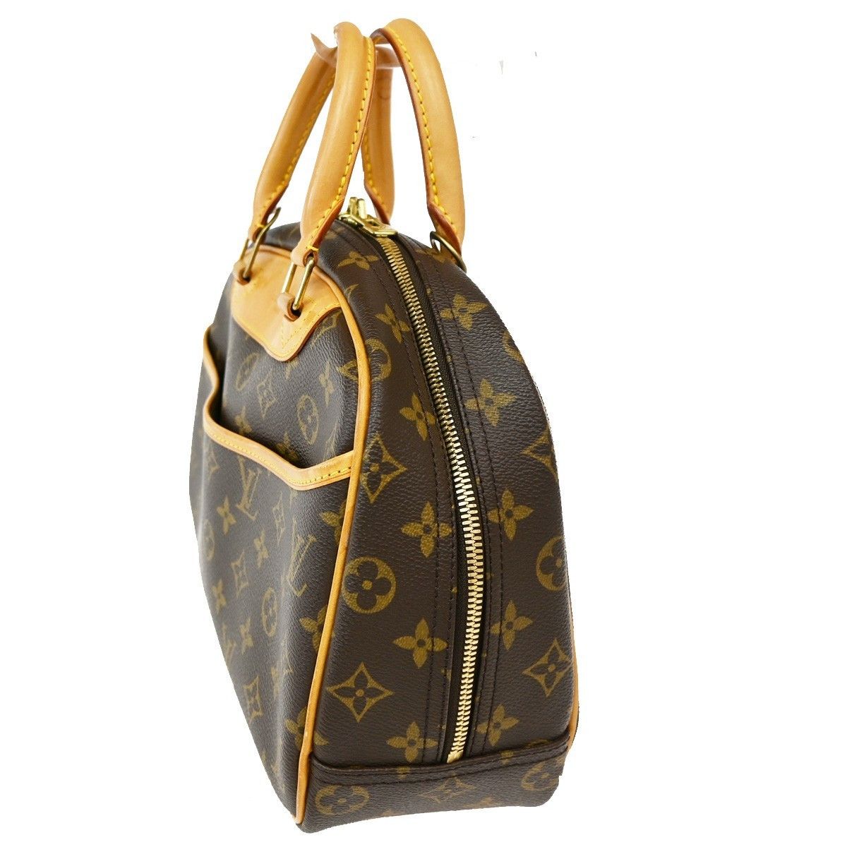 Louis Vuitton Louis Vuitton Trouville Handbag Monogram Canvas Size ONE SIZE - 3 Thumbnail