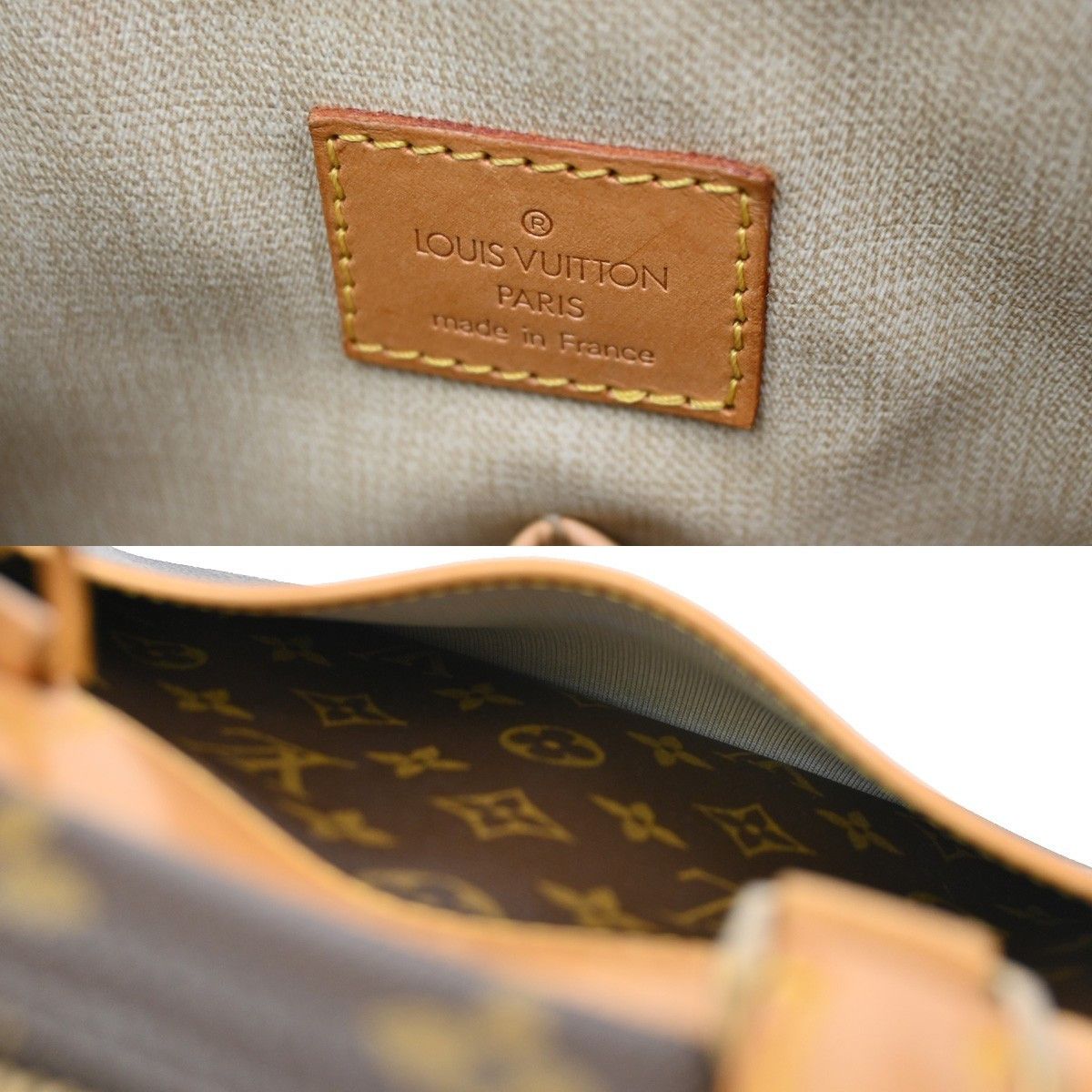 Louis Vuitton Louis Vuitton Trouville Handbag Monogram Canvas Size ONE SIZE - 6 Thumbnail
