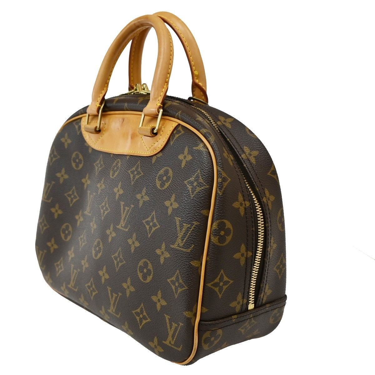 Louis Vuitton Louis Vuitton Trouville Handbag Monogram Canvas Size ONE SIZE - 4 Thumbnail