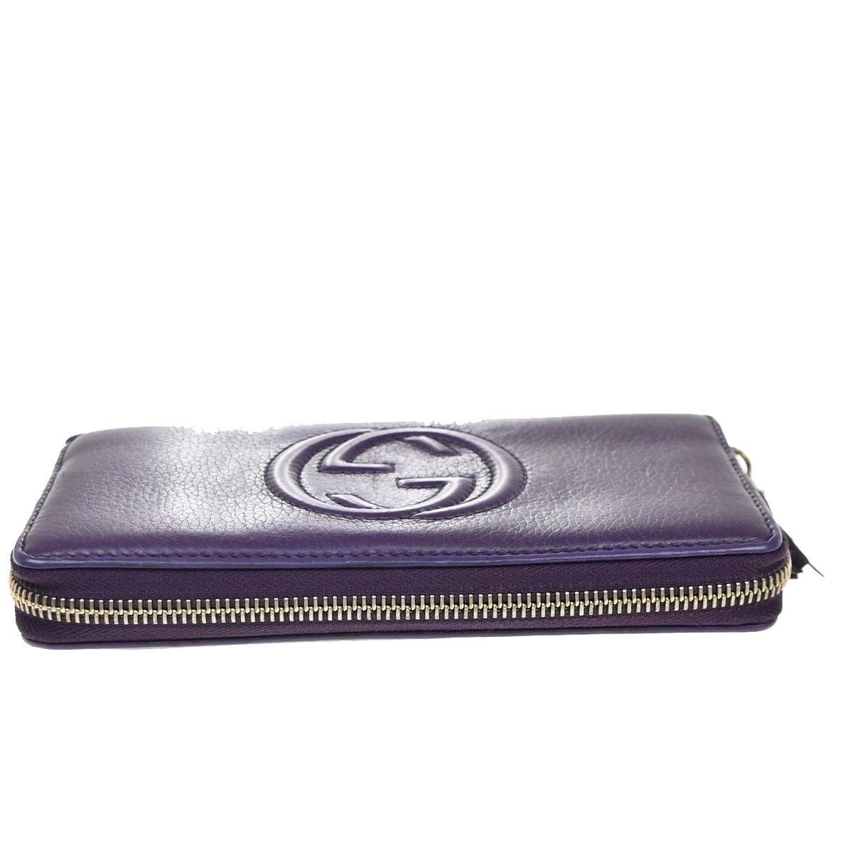 Gucci Gucci Soho Zip Around Wallet Leather Size ONE SIZE - 11 Thumbnail