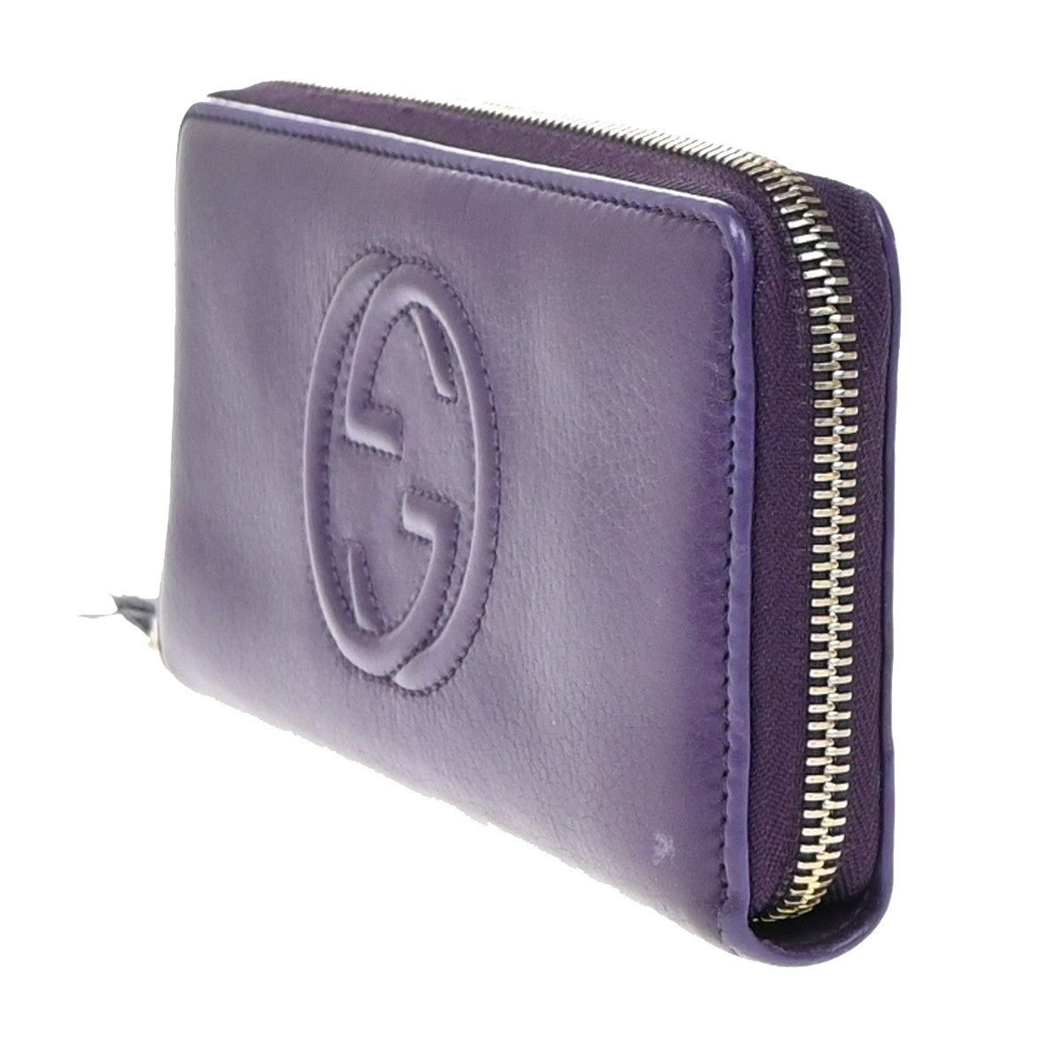 Gucci Gucci Soho Zip Around Wallet Leather Size ONE SIZE - 3 Thumbnail