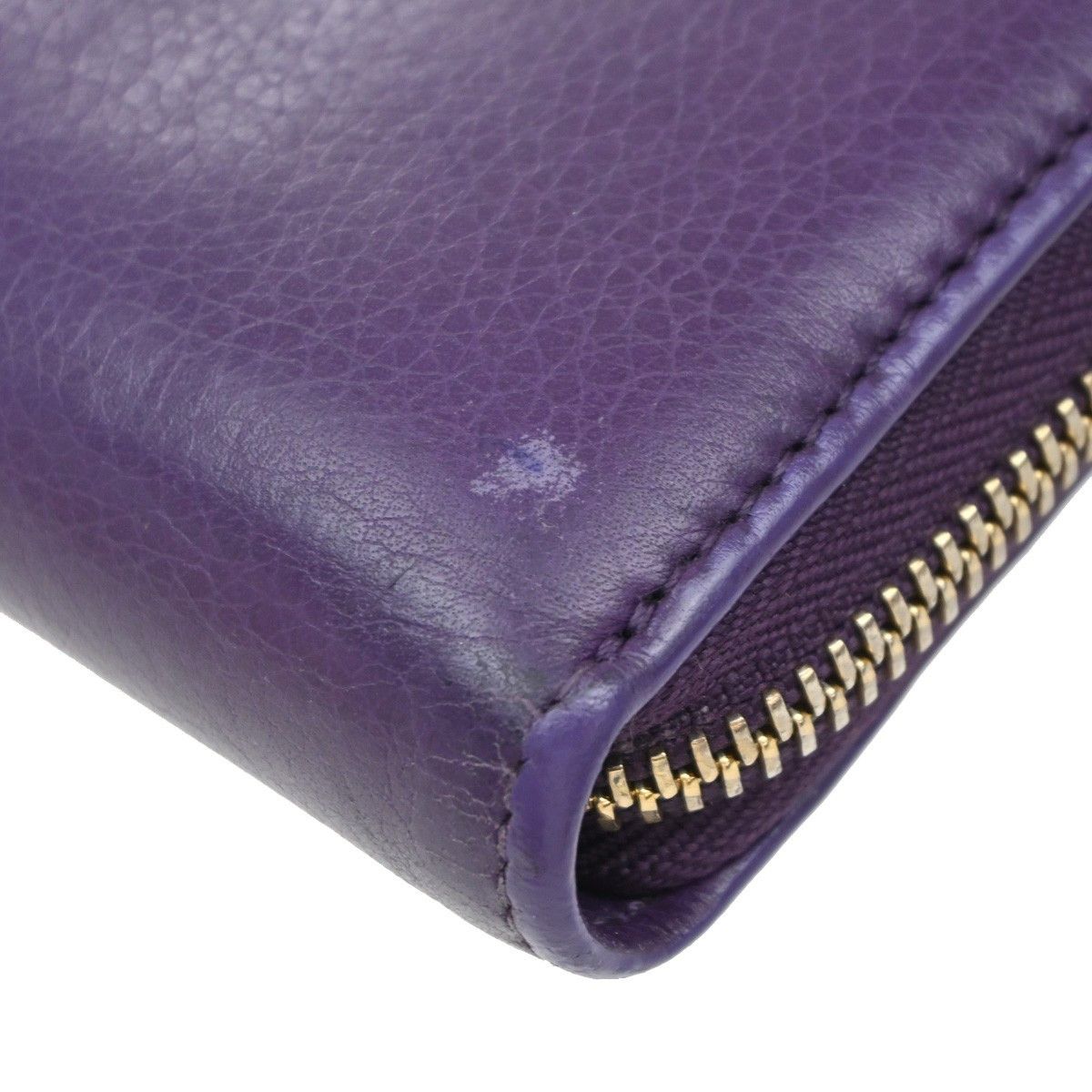 Gucci Gucci Soho Zip Around Wallet Leather Size ONE SIZE - 10 Thumbnail