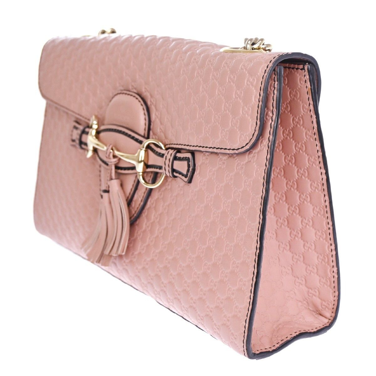 Gucci Gucci Emily Chain Flap Bag Microguccissima Leather Size ONE SIZE - 3 Thumbnail