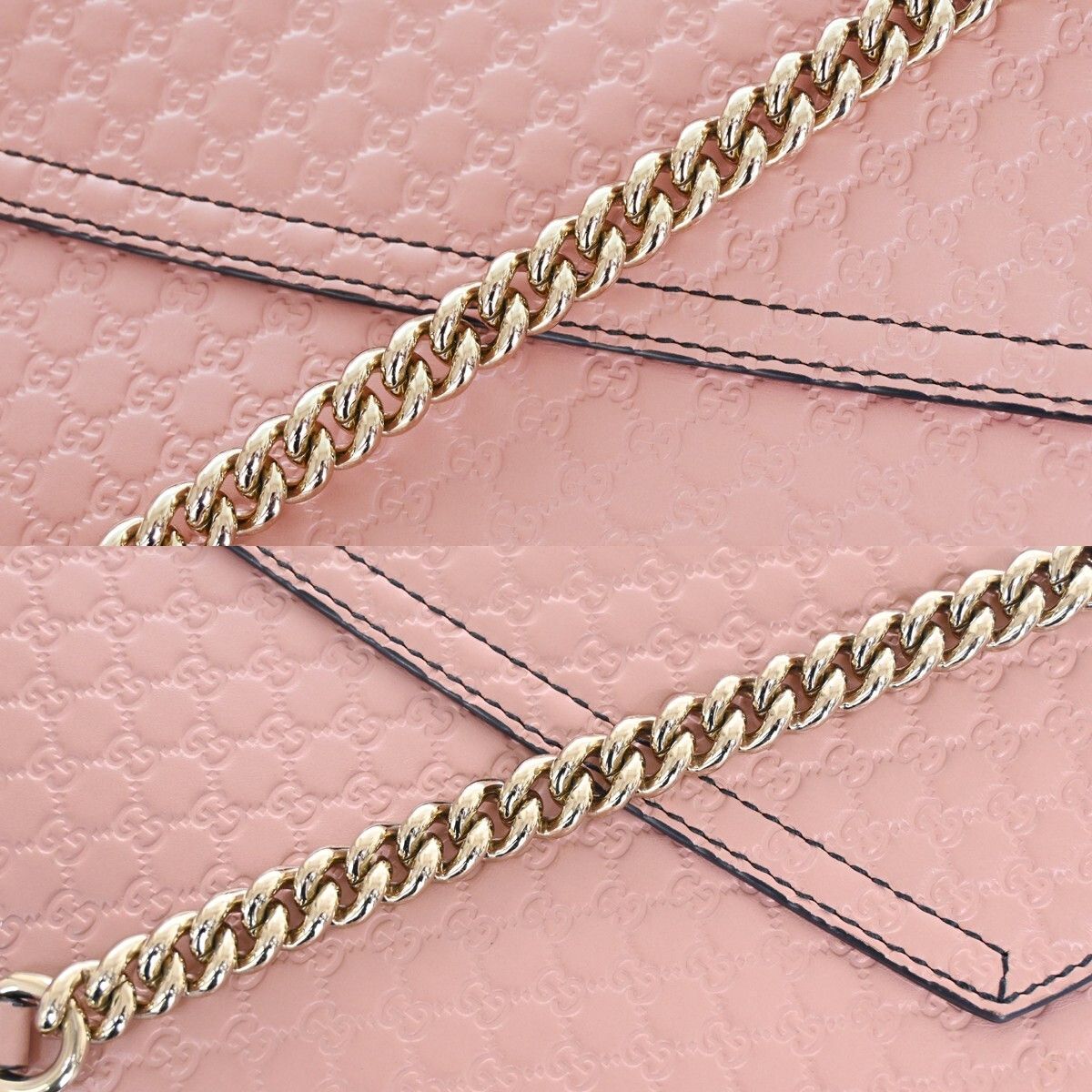 Gucci Gucci Emily Chain Flap Bag Microguccissima Leather Size ONE SIZE - 10 Thumbnail
