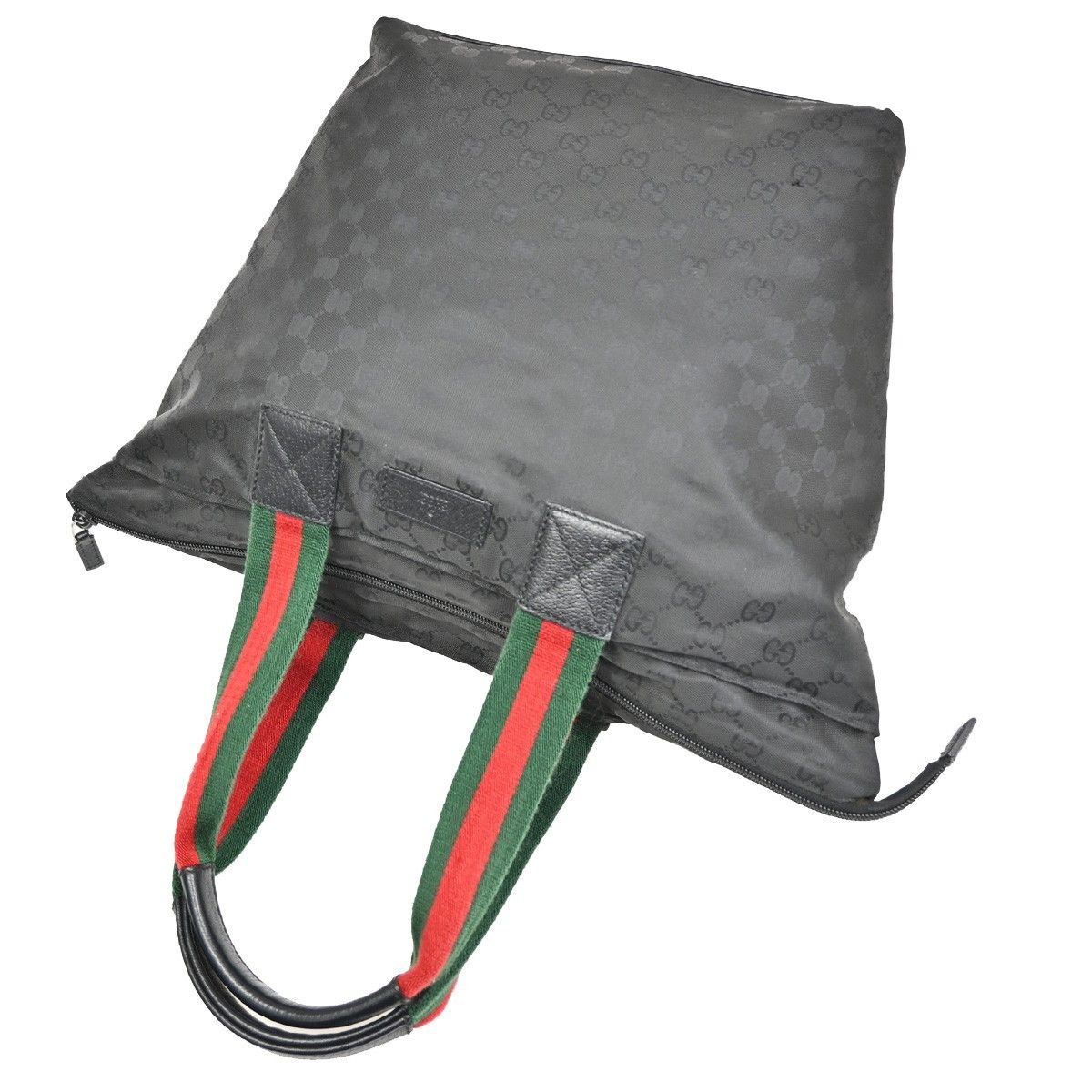 Gucci Gucci Web Zip Tote GG Canvas Size ONE SIZE - 8 Thumbnail