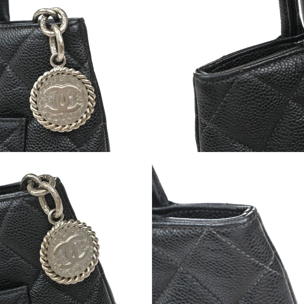 Chanel Chanel Medallion Tote Quilted Caviar Size ONE SIZE - 10 Thumbnail