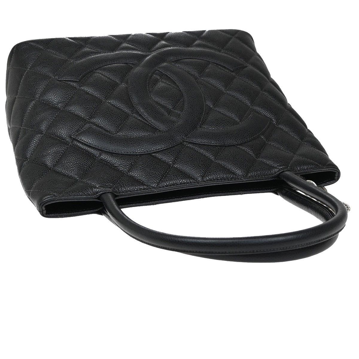 Chanel Chanel Medallion Tote Quilted Caviar Size ONE SIZE - 8 Thumbnail
