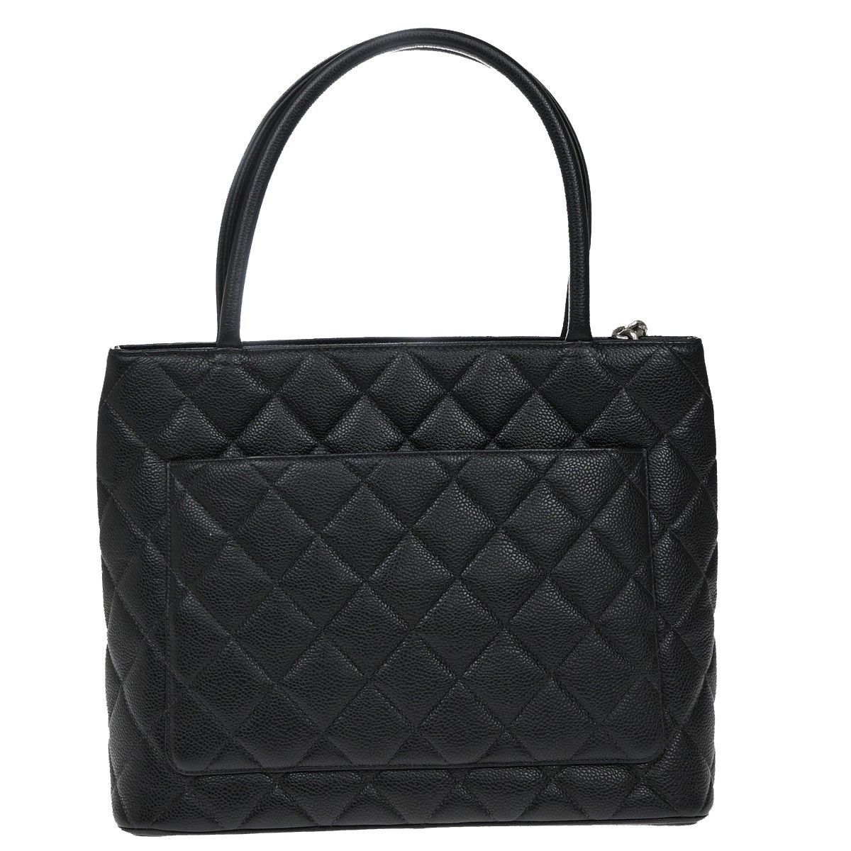 Chanel Chanel Medallion Tote Quilted Caviar Size ONE SIZE - 2 Thumbnail