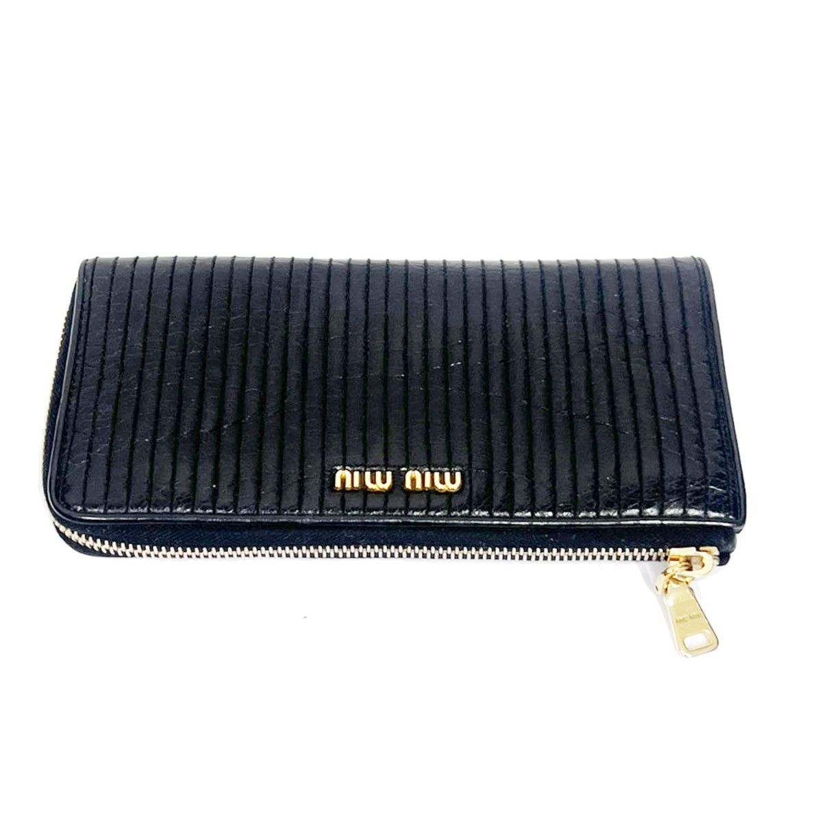 Miu Miu Miu Miu Matelasse Wallet Leather Size ONE SIZE - 3 Thumbnail