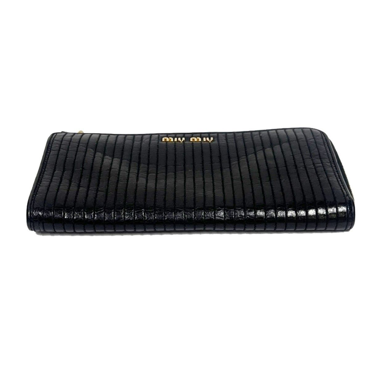 Miu Miu Miu Miu Matelasse Wallet Leather Size ONE SIZE - 4 Thumbnail