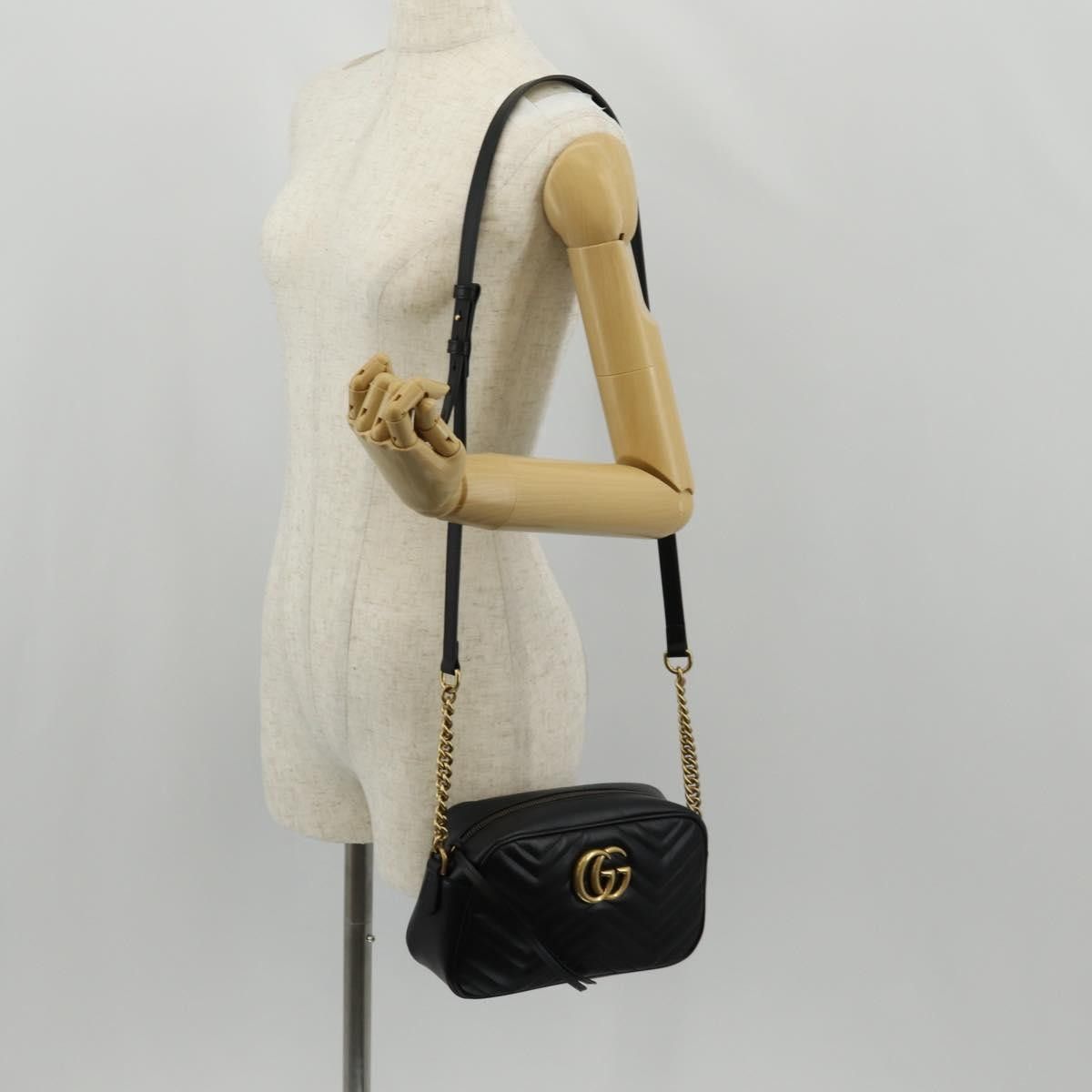 Gucci Gucci GG Marmont Shoulder Bag Matelasse Leather Size ONE SIZE - 14 Thumbnail