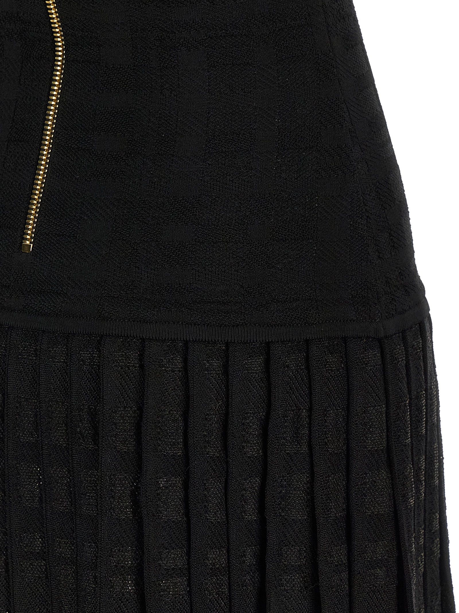Balmain Tartan Knit Dress Size M / US 6-8 / IT 42-44 - 4 Thumbnail
