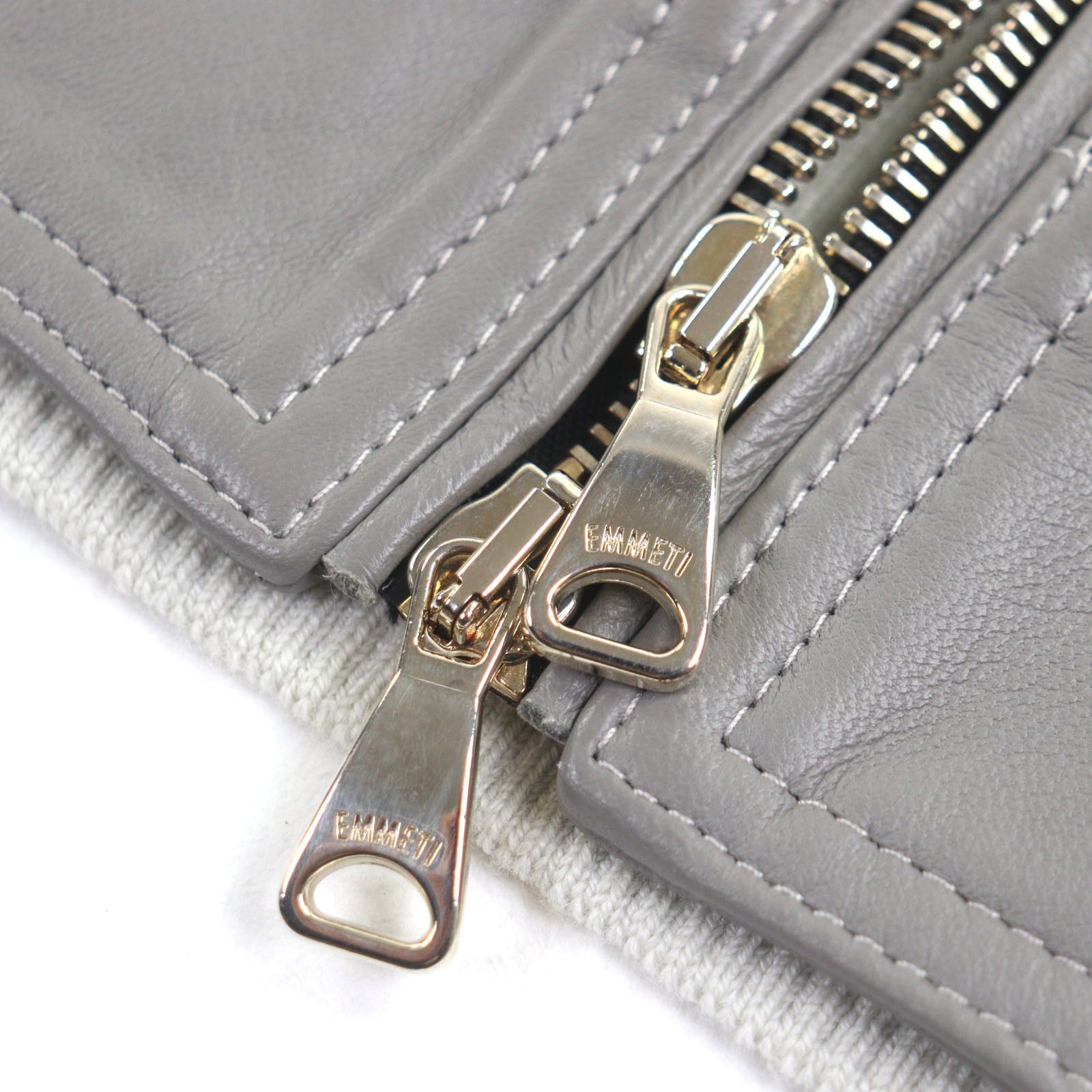 Other Other EMMETI Lamb Leather Jacket Leather Outerwear DUTY FREE for USA Size ONE SIZE - 6 Thumbnail