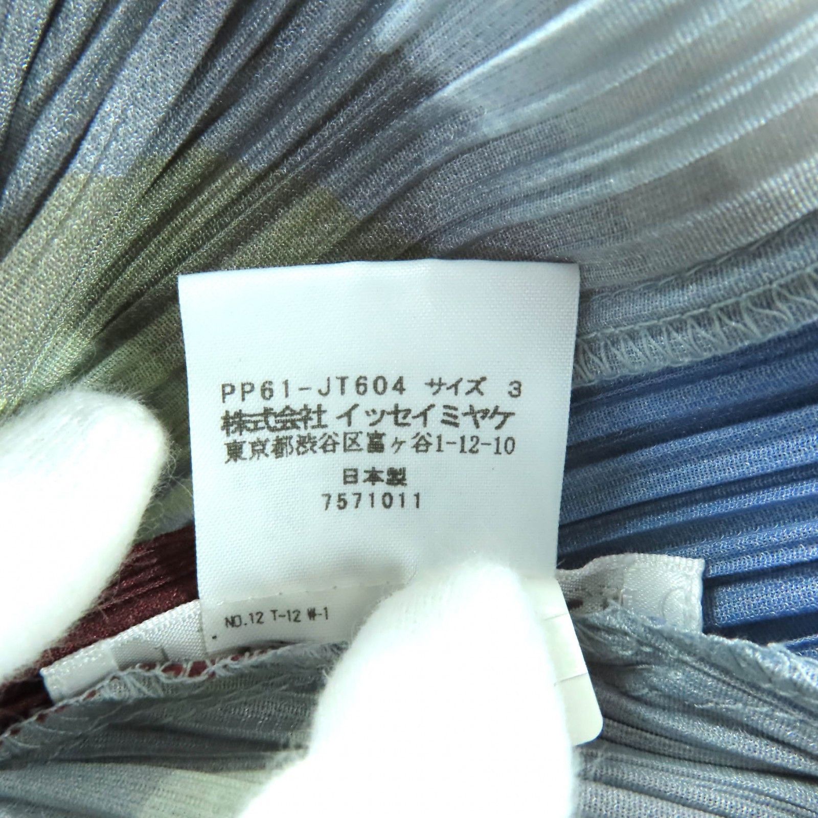 Issey Miyake Issey Miyake PLEATS PLEASE Multi Polyester Dress Others Dresses PP61-JT604 DUTY FREE for USA Size ONE SIZE - 7 Thumbnail