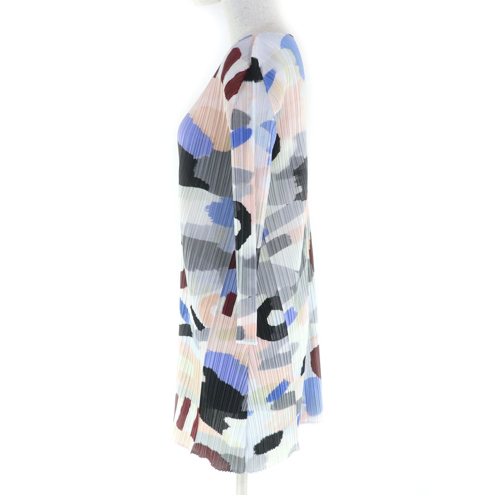 Issey Miyake Issey Miyake PLEATS PLEASE Multi Polyester Dress Others Dresses PP61-JT604 DUTY FREE for USA Size ONE SIZE - 2 Thumbnail