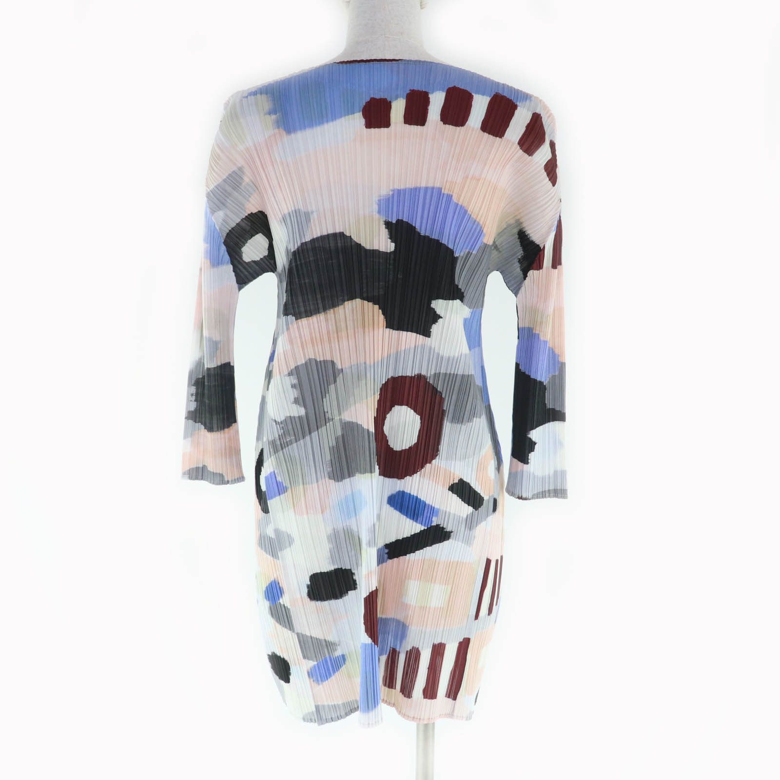 Issey Miyake Issey Miyake PLEATS PLEASE Multi Polyester Dress Others Dresses PP61-JT604 DUTY FREE for USA Size ONE SIZE - 3 Thumbnail