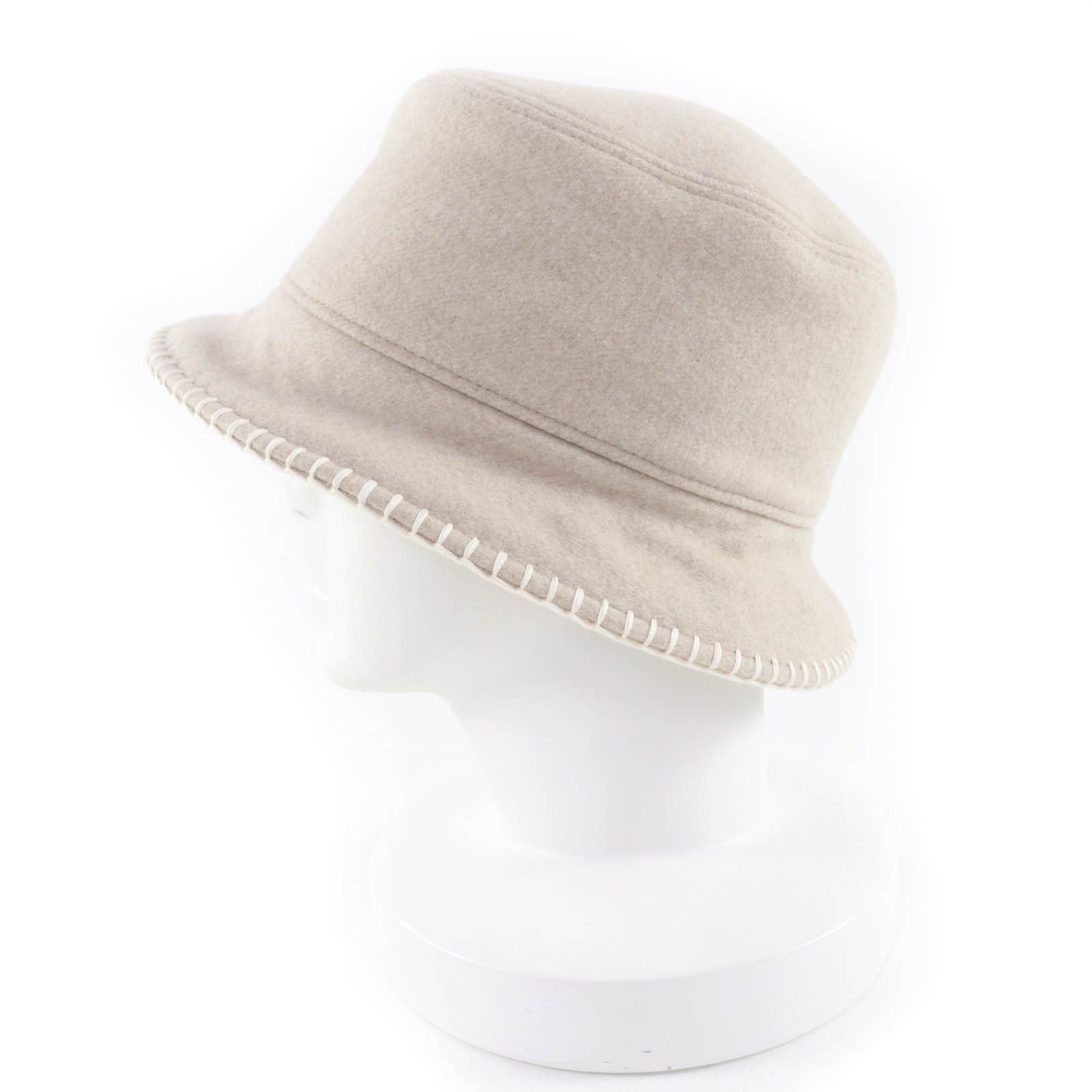 Hermes Hermes Hermès Harper57 Wool Hat Cotton Hats DUTY FREE for USA Size ONE SIZE - 3 Thumbnail