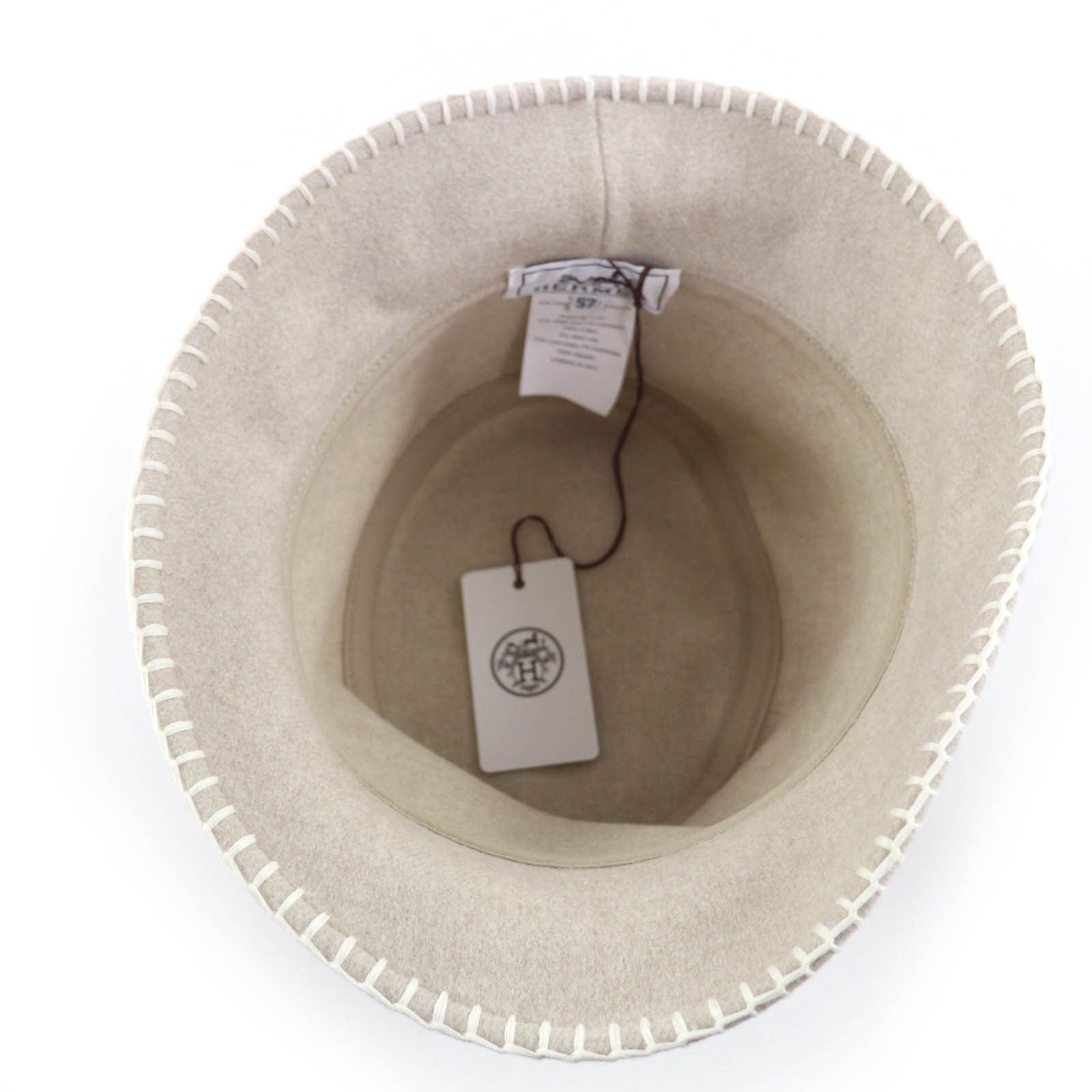 Hermes Hermes Hermès Harper57 Wool Hat Cotton Hats DUTY FREE for USA Size ONE SIZE - 6 Thumbnail