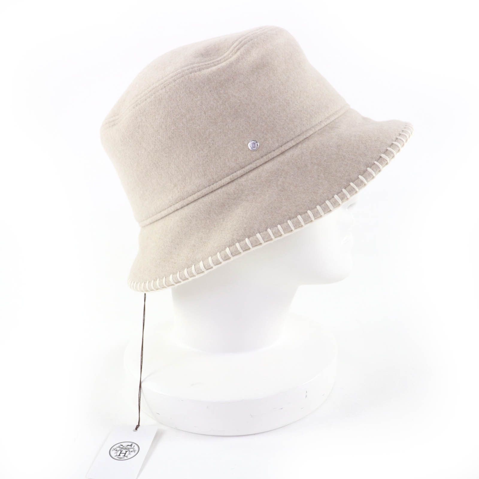 Hermes Hermes Hermès Harper57 Wool Hat Cotton Hats DUTY FREE for USA Size ONE SIZE - 5 Thumbnail