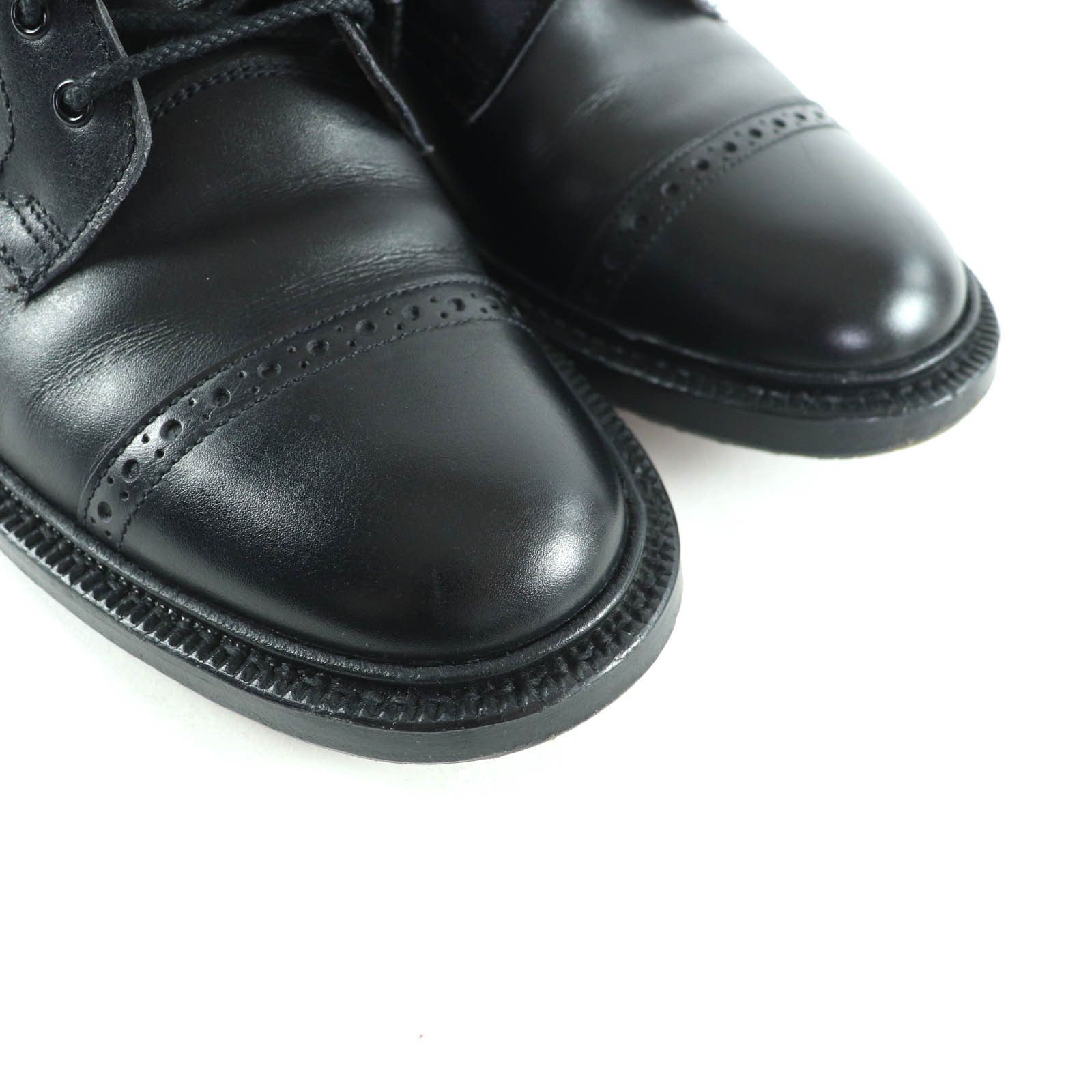 Other Other Tricker's Black Leather Short Boots Leather Shoes DUTY FREE for USA Size ONE SIZE - 7 Thumbnail