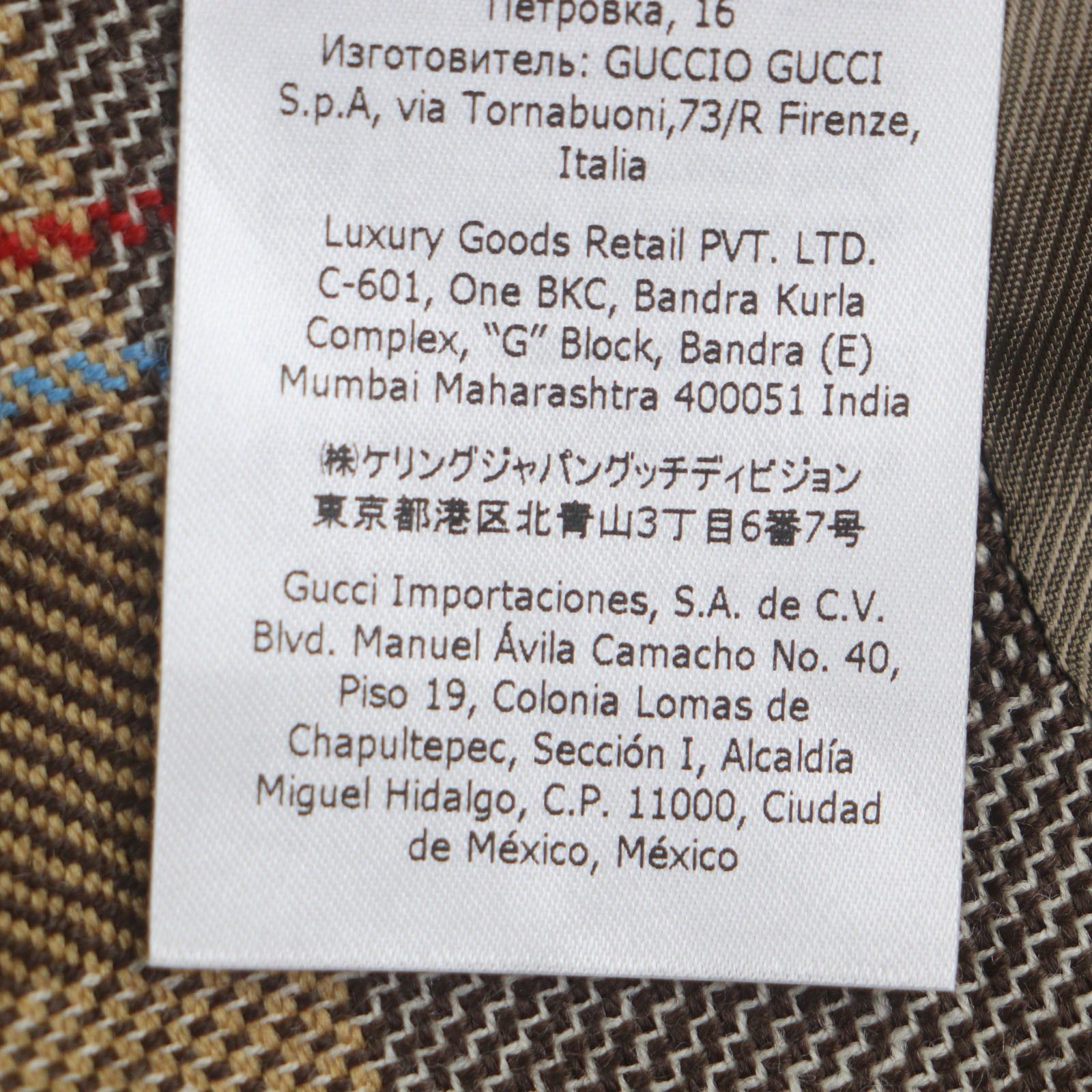 Gucci Gucci Gucci Wool Suit Set Others Suits 675837 680704 DUTY FREE for USA Size ONE SIZE - 13 Thumbnail