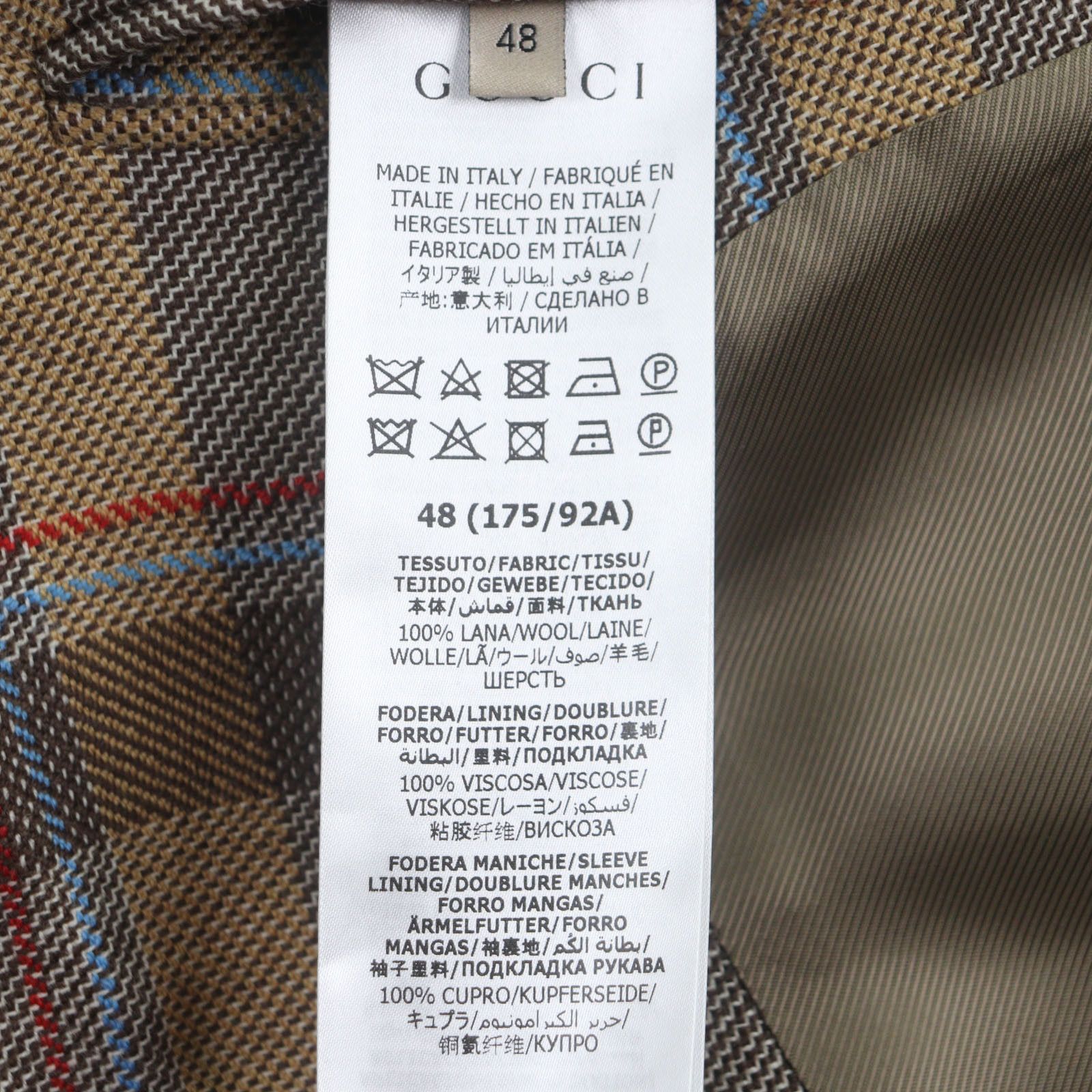 Gucci Gucci Gucci Wool Suit Set Others Suits 675837 680704 DUTY FREE for USA Size ONE SIZE - 11 Thumbnail