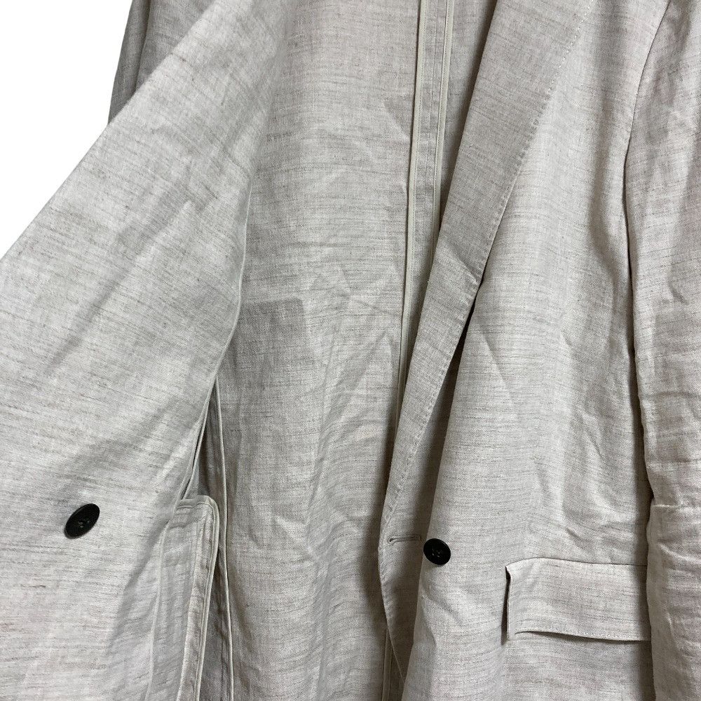 Theory Theory ECO SHARKSKIN DB BOY JKT Linen Jacket Natural Material Outerwear DUTY FREE for USA