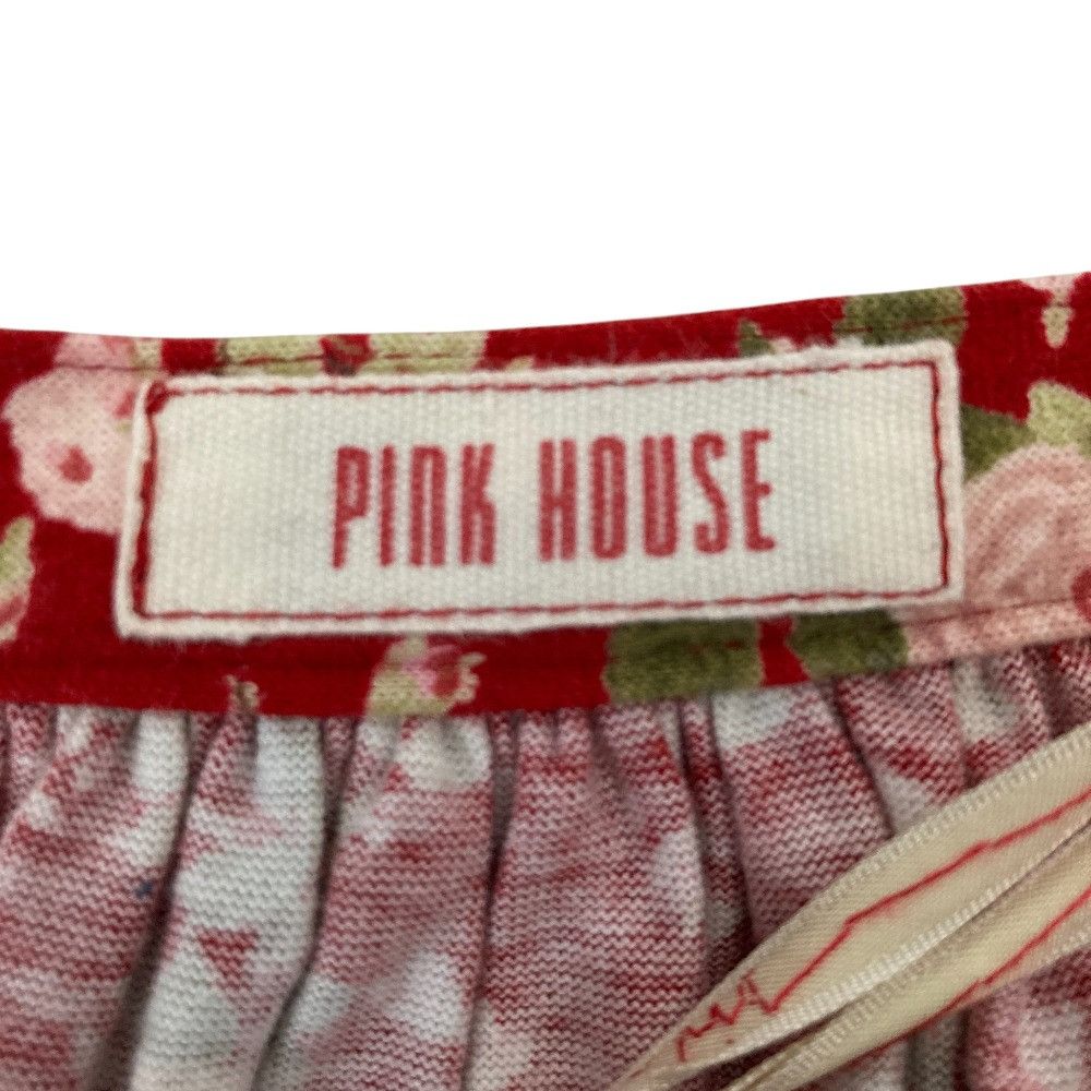 Other Other PINK HOUSE Flower Print Long Flare Skirt Cotton Skirts DUTY FREE for USA Size ONE SIZE - 4 Thumbnail