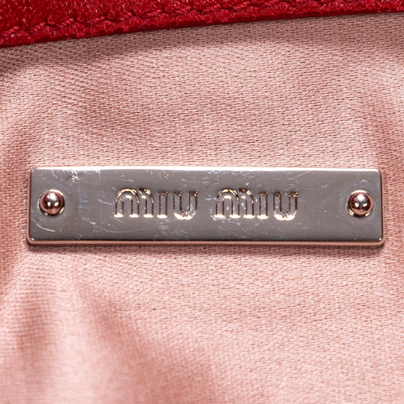 Miu Miu Crystal Cloque Size ONE SIZE - 10 Thumbnail
