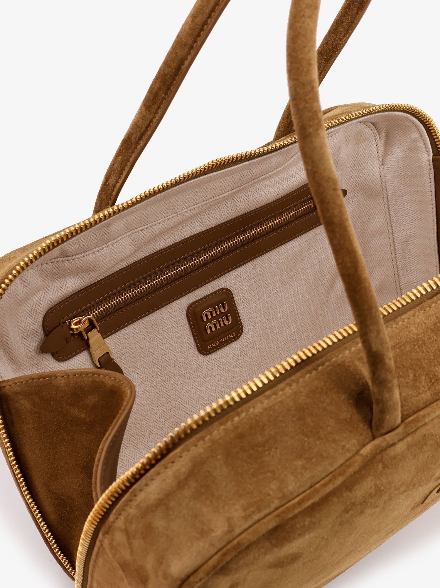 Beau Suede Handbag