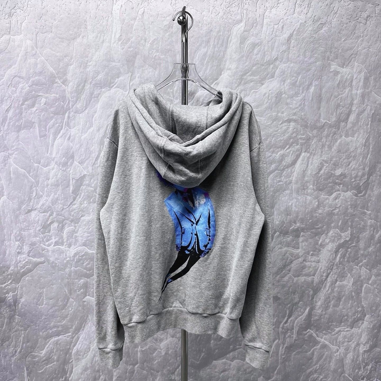 Louis Vuitton gray neon hoodie with Louis Vuitton logo Size US L / EU 52-54 / 3 - 4 Thumbnail