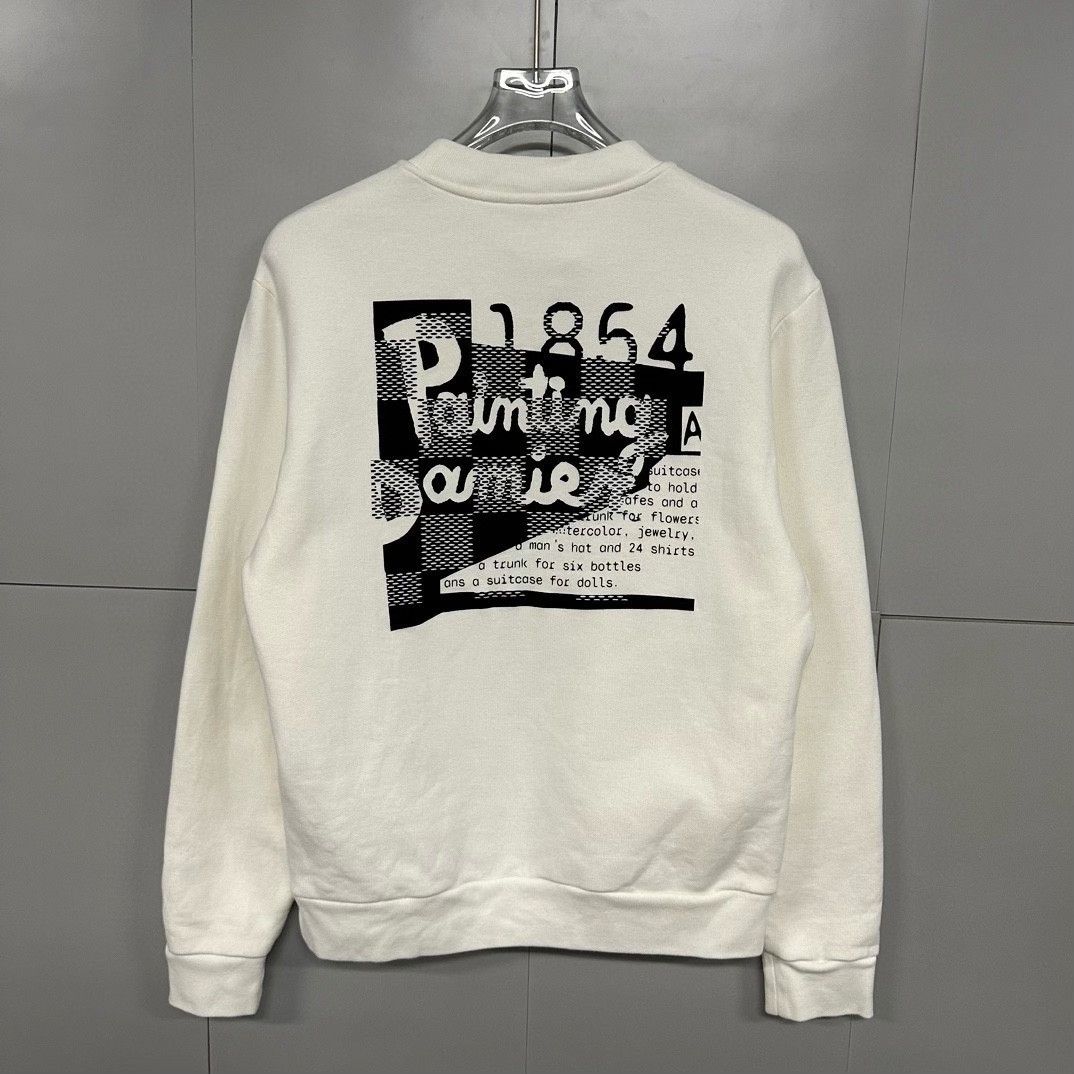 Louis Vuitton louis vuitton ss24 graffiti sweatshirt for men Size US XL / EU 56 / 4 - 4 Thumbnail