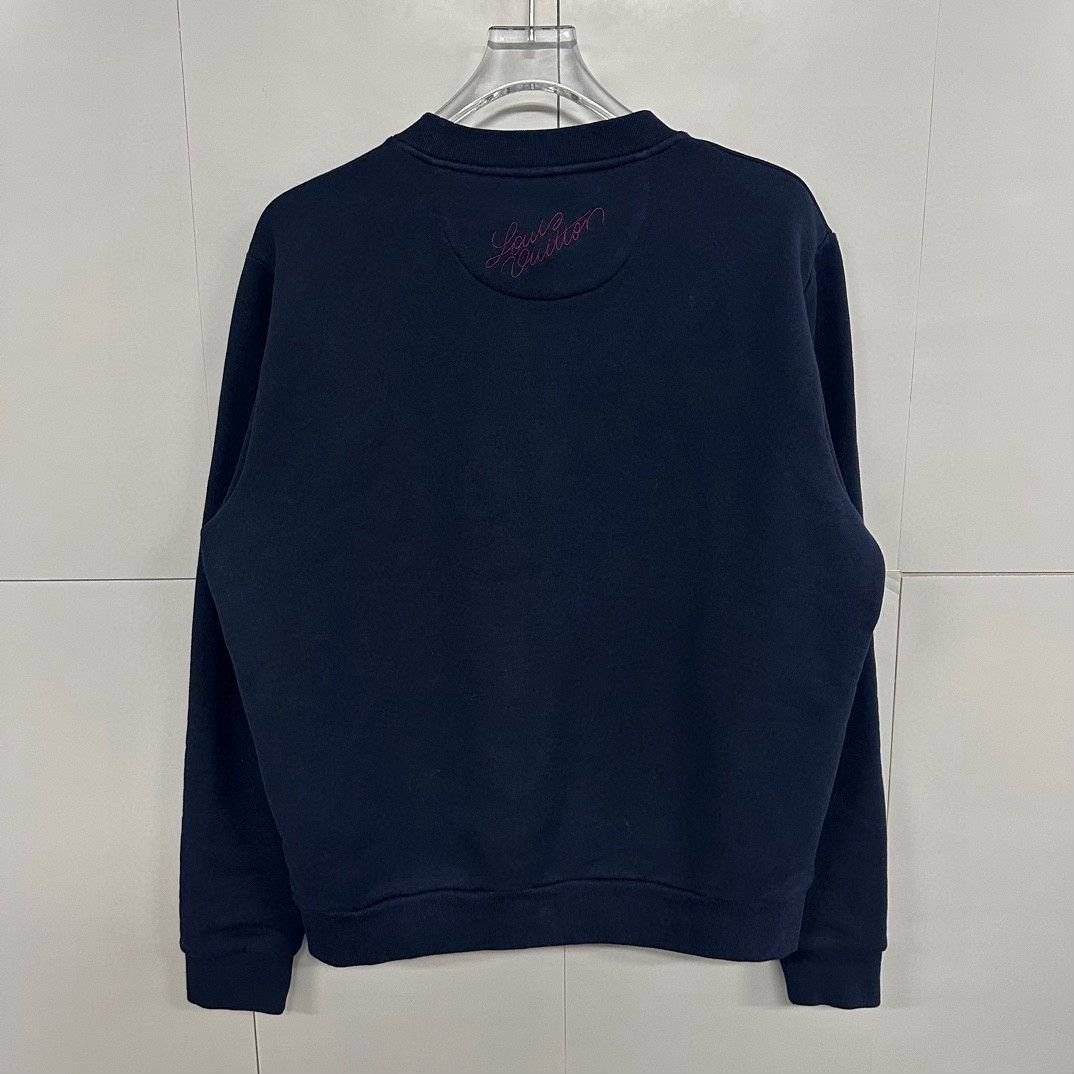 Louis Vuitton louis vuitton embroidery sweatshirt with ribbons Size US M / EU 48-50 / 2 - 4 Thumbnail