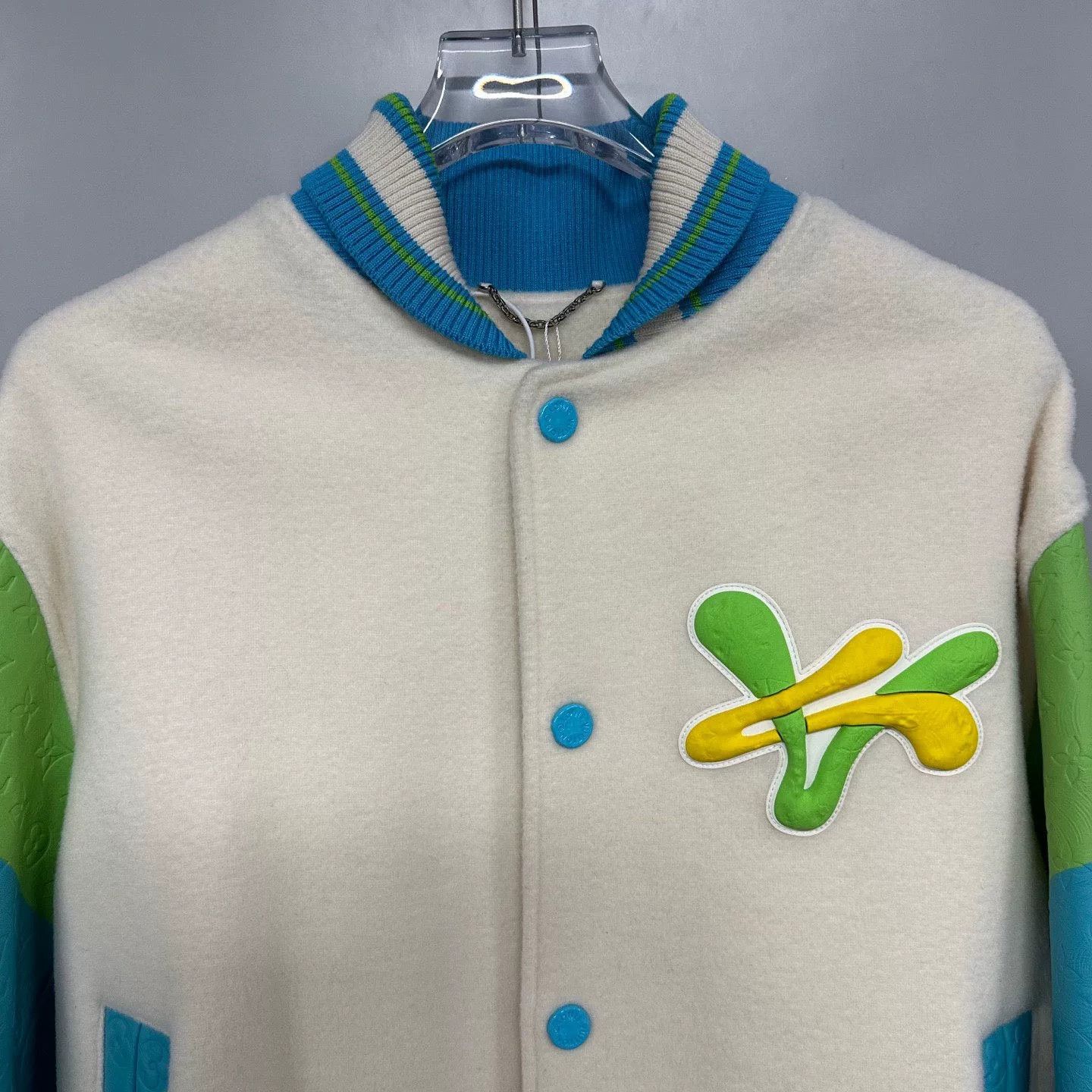 Louis Vuitton louis vuitton embroidered baseball jacket 48 size Size US L / EU 52-54 / 3 - 3 Thumbnail