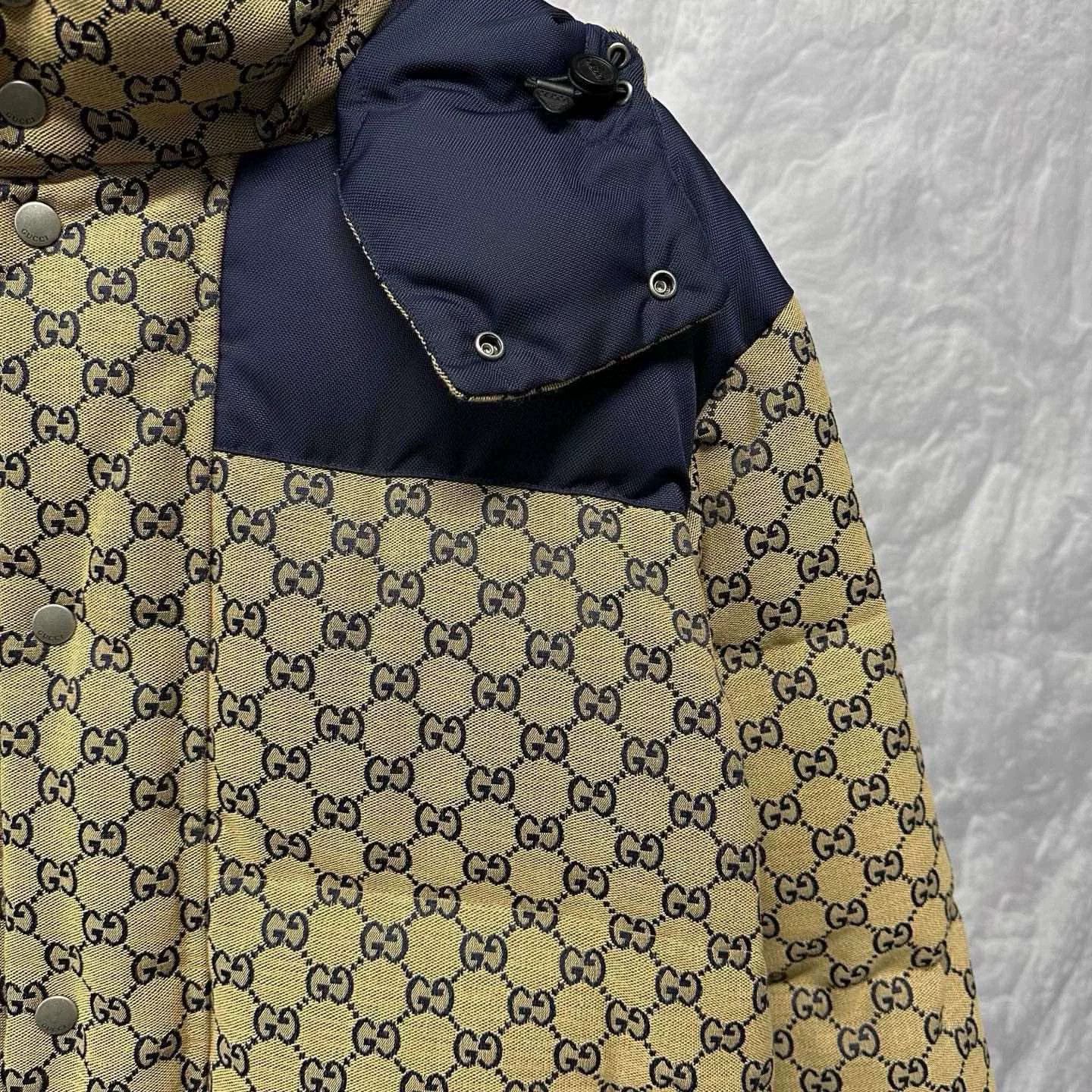 Gucci gucci all-over double g hooded jacket Size US M / EU 48-50 / 2 - 4 Thumbnail