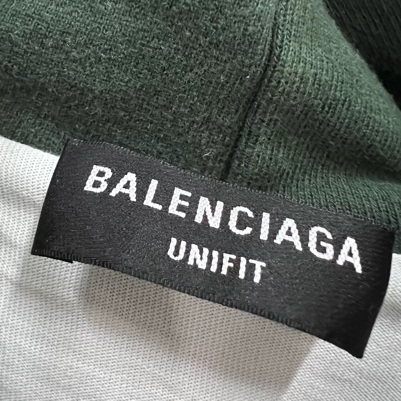 Balenciaga balenciaga green distressed logo hoodie Size US XXS / EU 40 - 3 Thumbnail