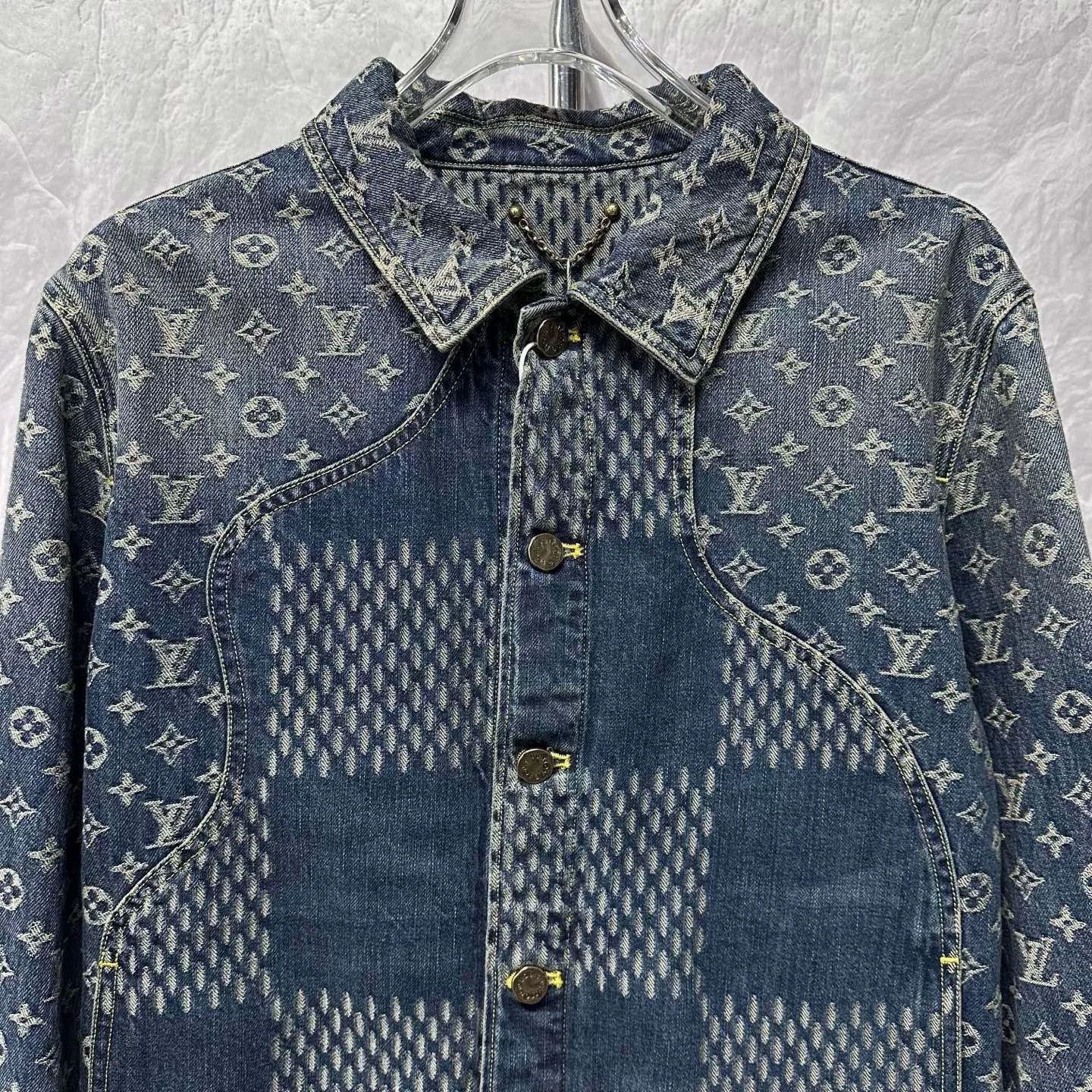 Louis Vuitton louis vuitton nigo denim jacket in blue Size US L / EU 52-54 / 3 - 2 Thumbnail
