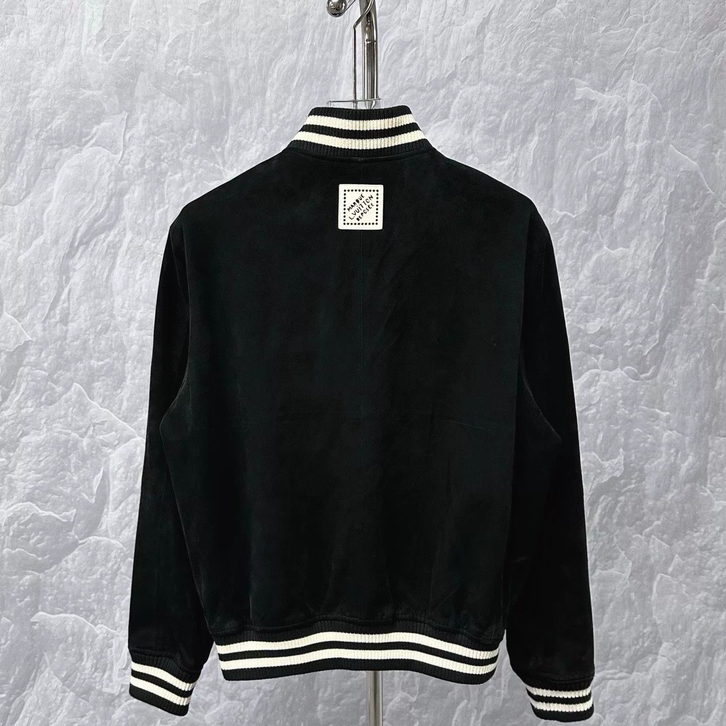 Louis Vuitton new louis vuitton black baseball jacket Size US L / EU 52-54 / 3 - 2 Thumbnail