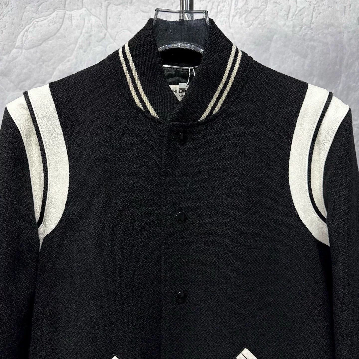 Saint Laurent Paris classic saint laurent baseball jacket Size M / US 6-8 / IT 42-44 - 3 Thumbnail