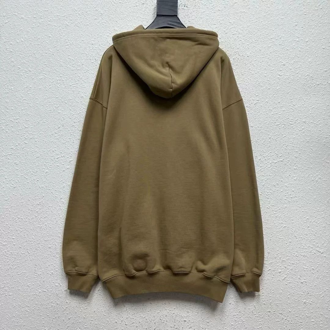Balenciaga balenciaga double b logo embroidered hoodie Size US S / EU 44-46 / 1 - 2 Thumbnail