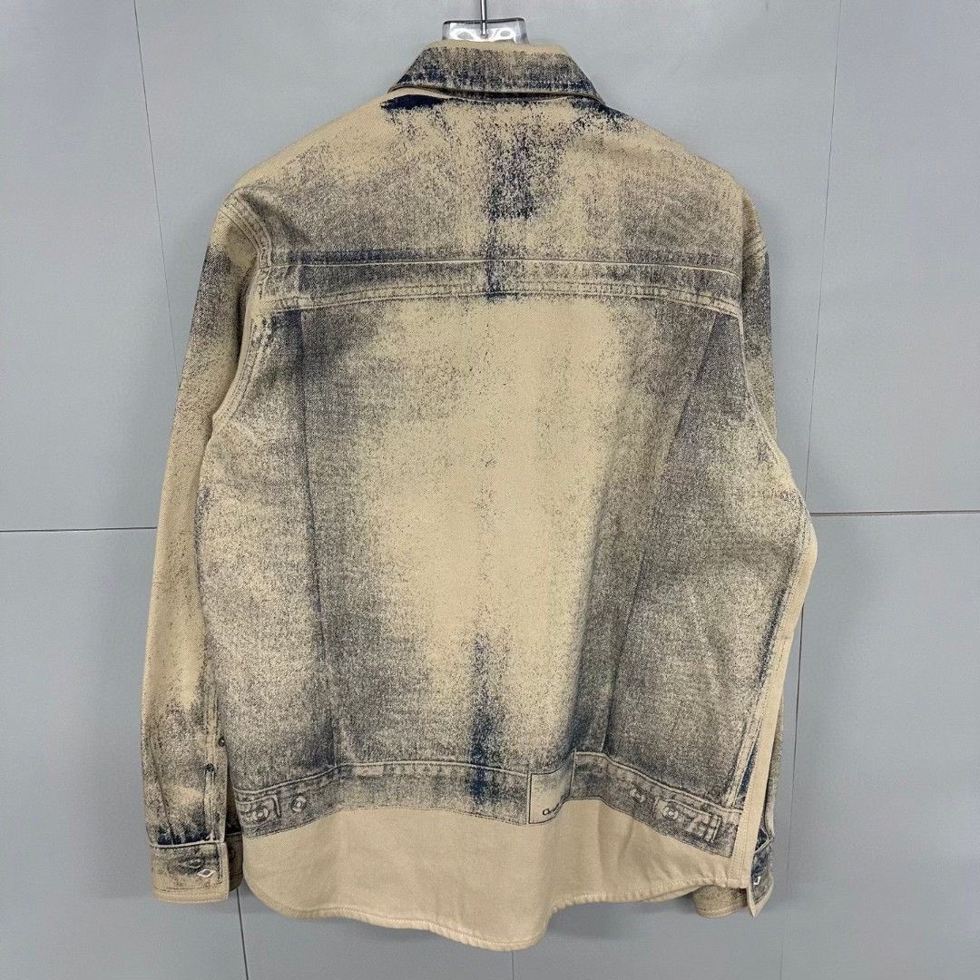 Dior vintage gradient denim jacket by Dior Size US L / EU 52-54 / 3 - 4 Thumbnail