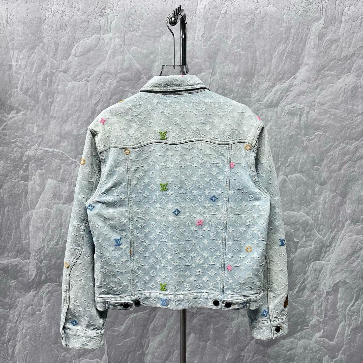 Louis Vuitton louis vuitton fw24 tyler embroidered denim jacket Size US L / EU 52-54 / 3 - 4 Thumbnail