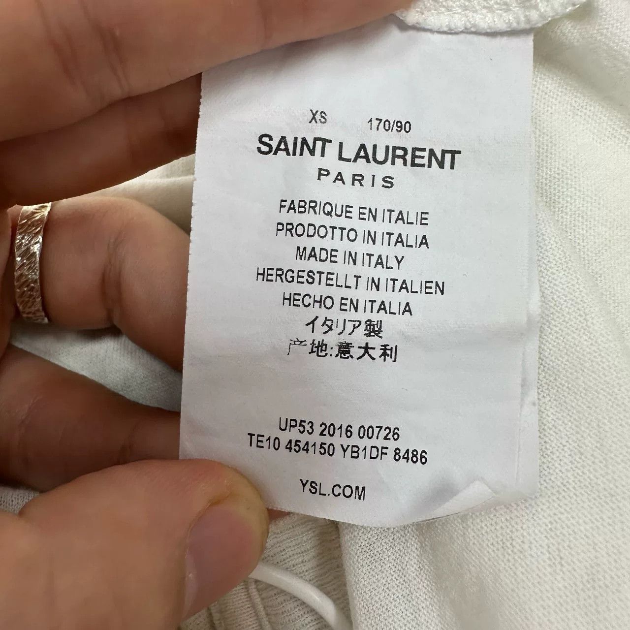 Yves Saint Laurent ysl dinosaur print short sleeve t-shirt Size US XS / EU 42 / 0 - 5 Thumbnail