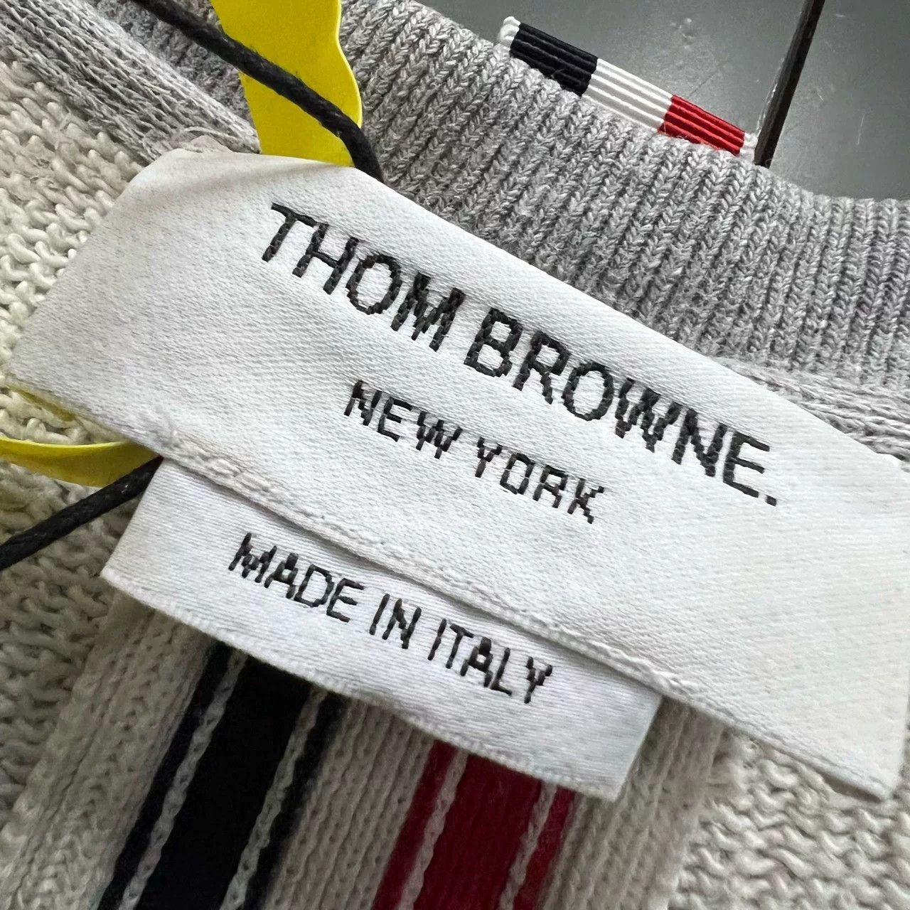 Thom Browne thom browne gray striped sweatshirt size 2 Size US M / EU 48-50 / 2 - 3 Thumbnail