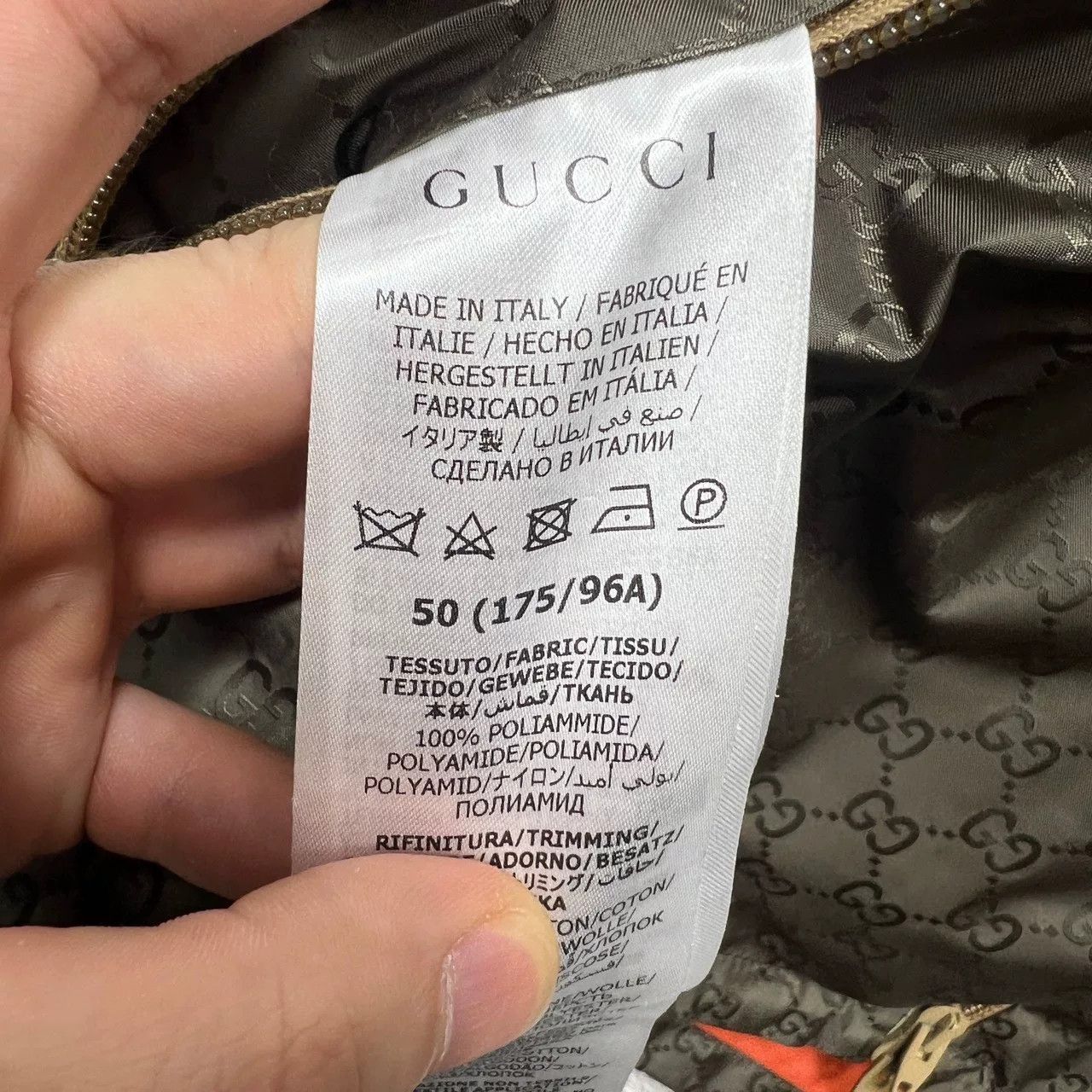 Gucci gucci ss23 full print windbreaker jacket Size US L / EU 52-54 / 3 - 4 Thumbnail